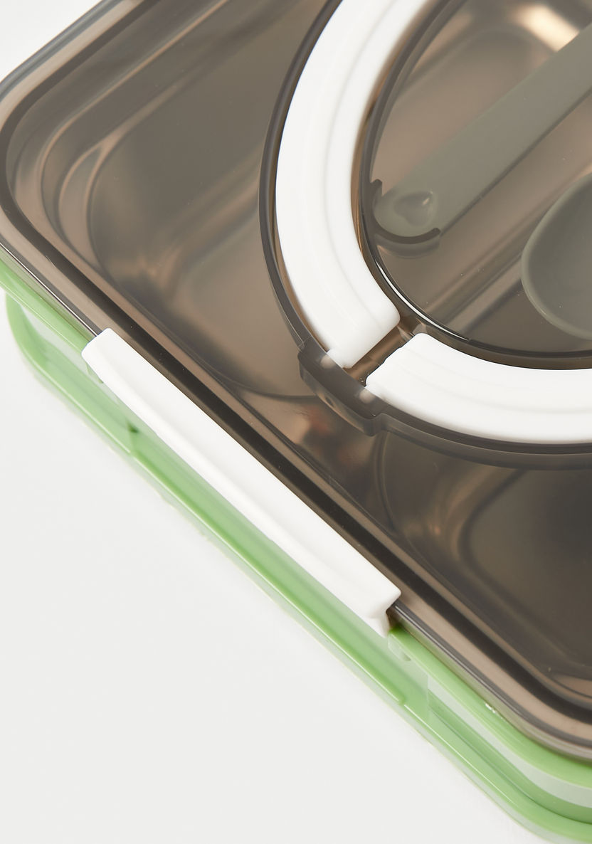 Buy Juniors Solid Lunch Box with Fork and Spoon Online for Kids