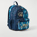 Juniors Printed Backpack with Adjustable Straps and Zip Closure - 16 inches-Backpacks-thumbnailMobile-2