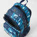 Juniors Printed Backpack with Adjustable Straps and Zip Closure - 16 inches-Backpacks-thumbnailMobile-7