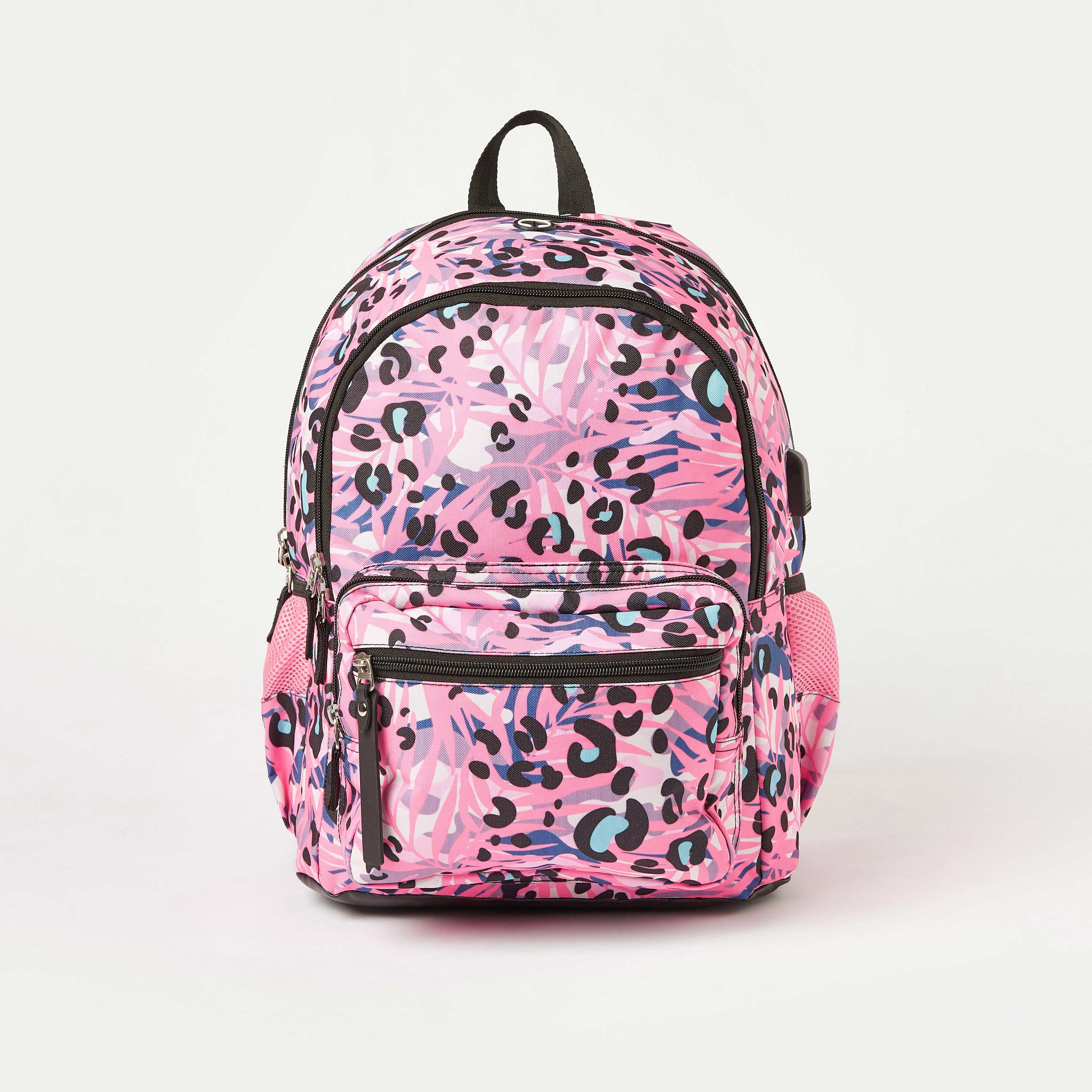 Shop Juniors Printed Backpack with Adjustable Straps 16 inches Online Mothercare Bahrain