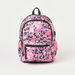 Juniors Printed Backpack with Adjustable Straps - 16 inches-Backpacks-thumbnailMobile-0