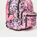 Juniors Printed Backpack with Adjustable Straps - 16 inches-Backpacks-thumbnailMobile-3