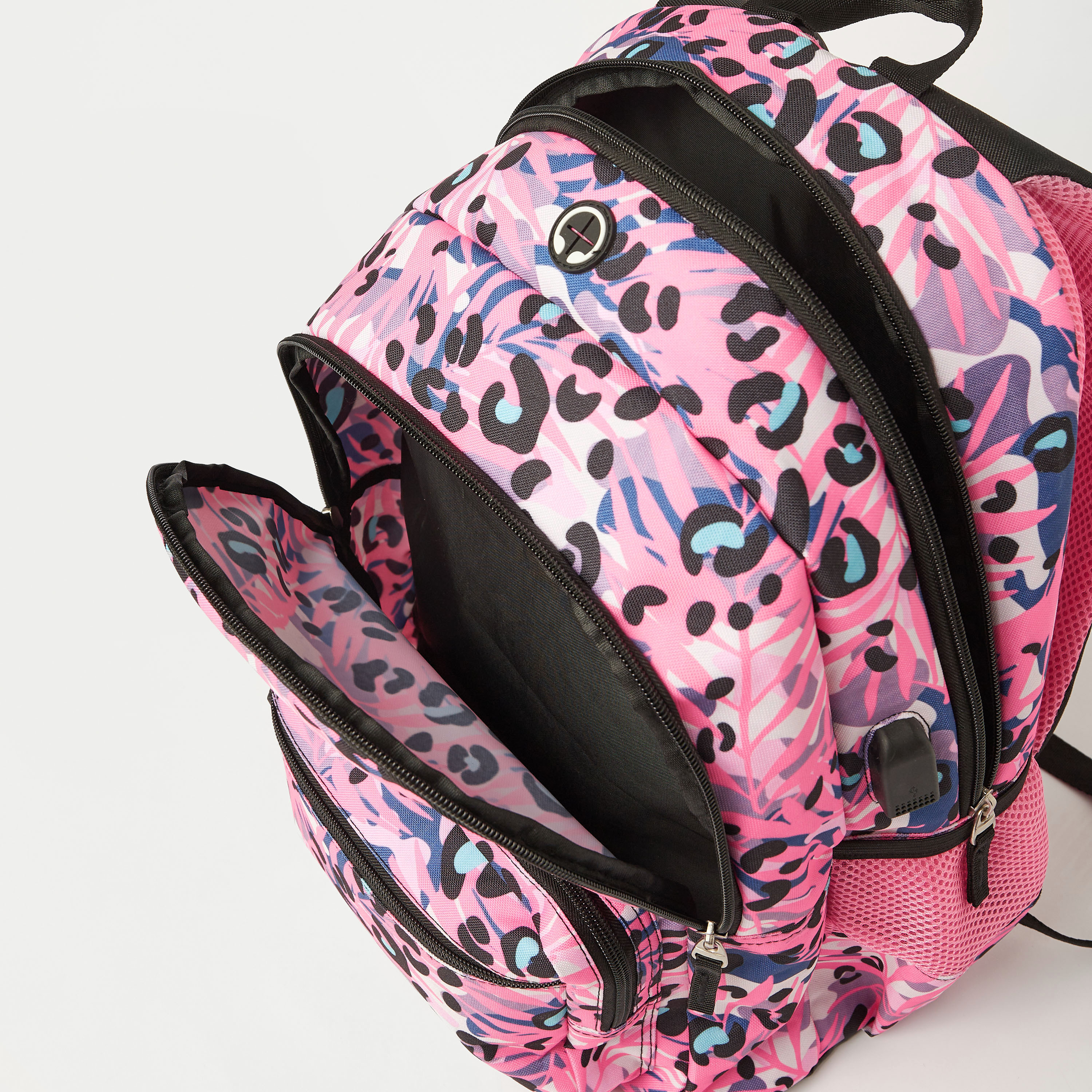 Juniors Printed Backpack with Adjustable Straps - 16 inches-school-bagsandbackpacks-backpacks-image-7
