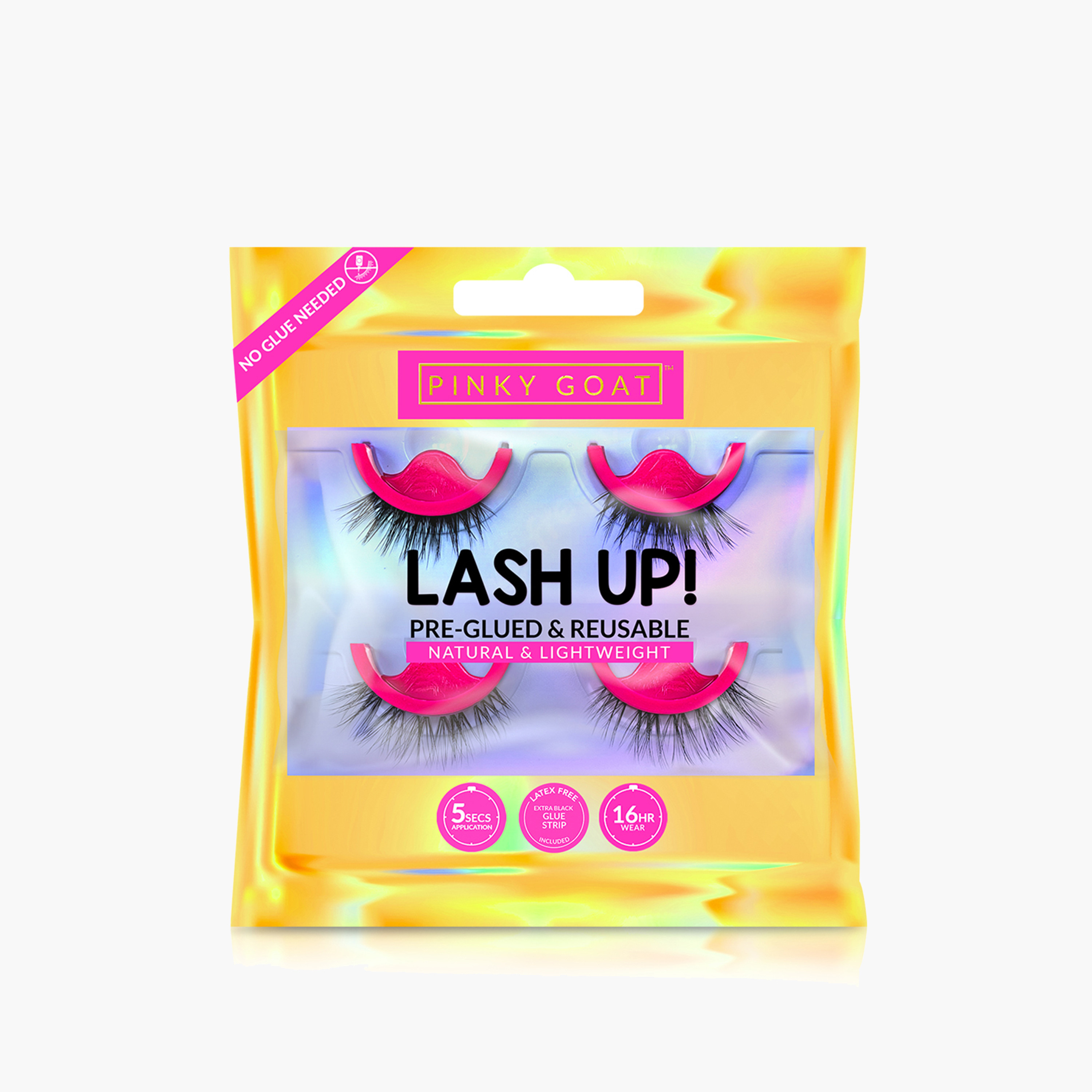 عبوة رموش قيمة ملصقة مسبقًا لاش أب جيزيلا أند فيوليت من بينكي جوت-beautyandpersonalcare-makeup-eyes-falselashes-image-1