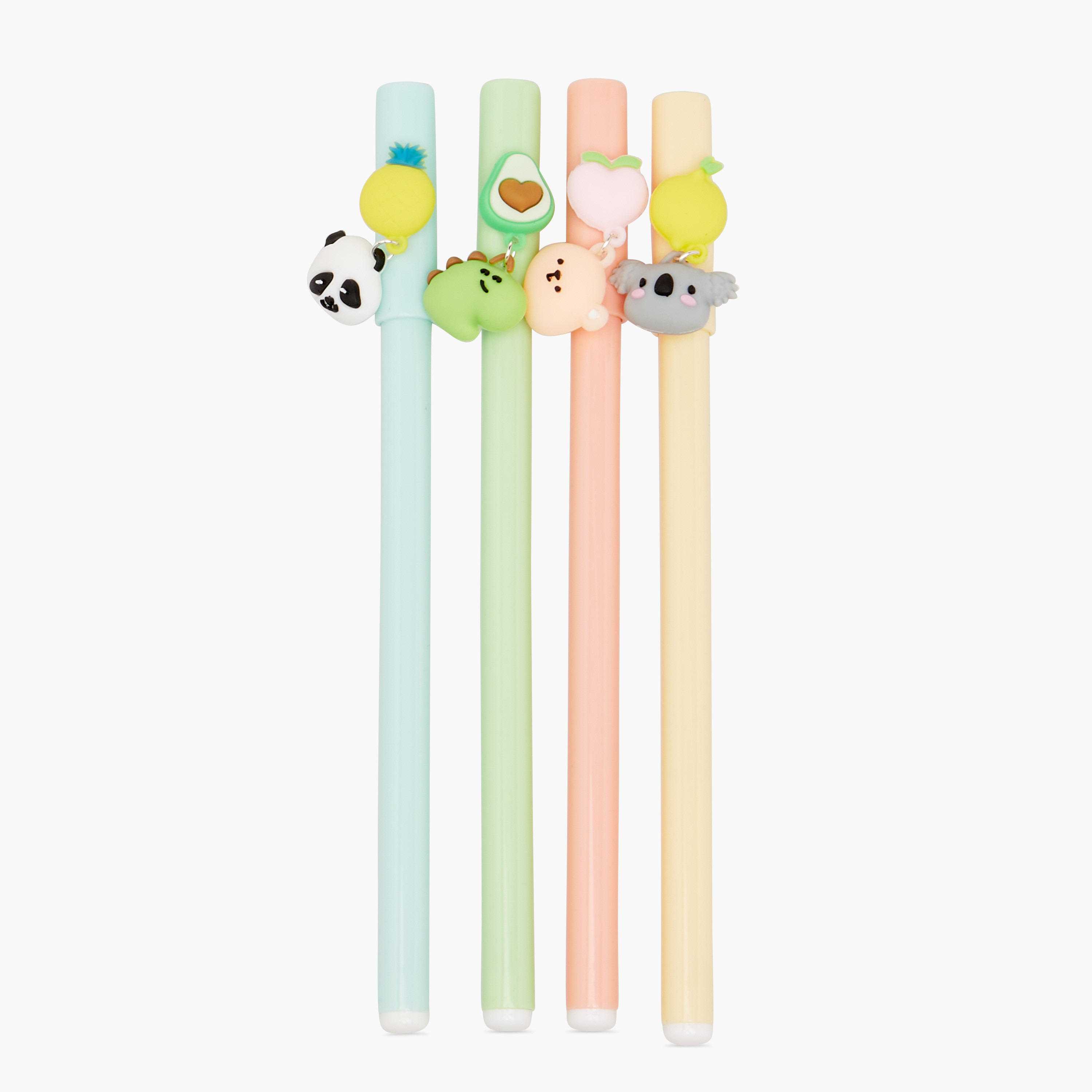 Gloo Applique Detail 4-Piece Pen Set-school-stationery-pensandpencils-image-2