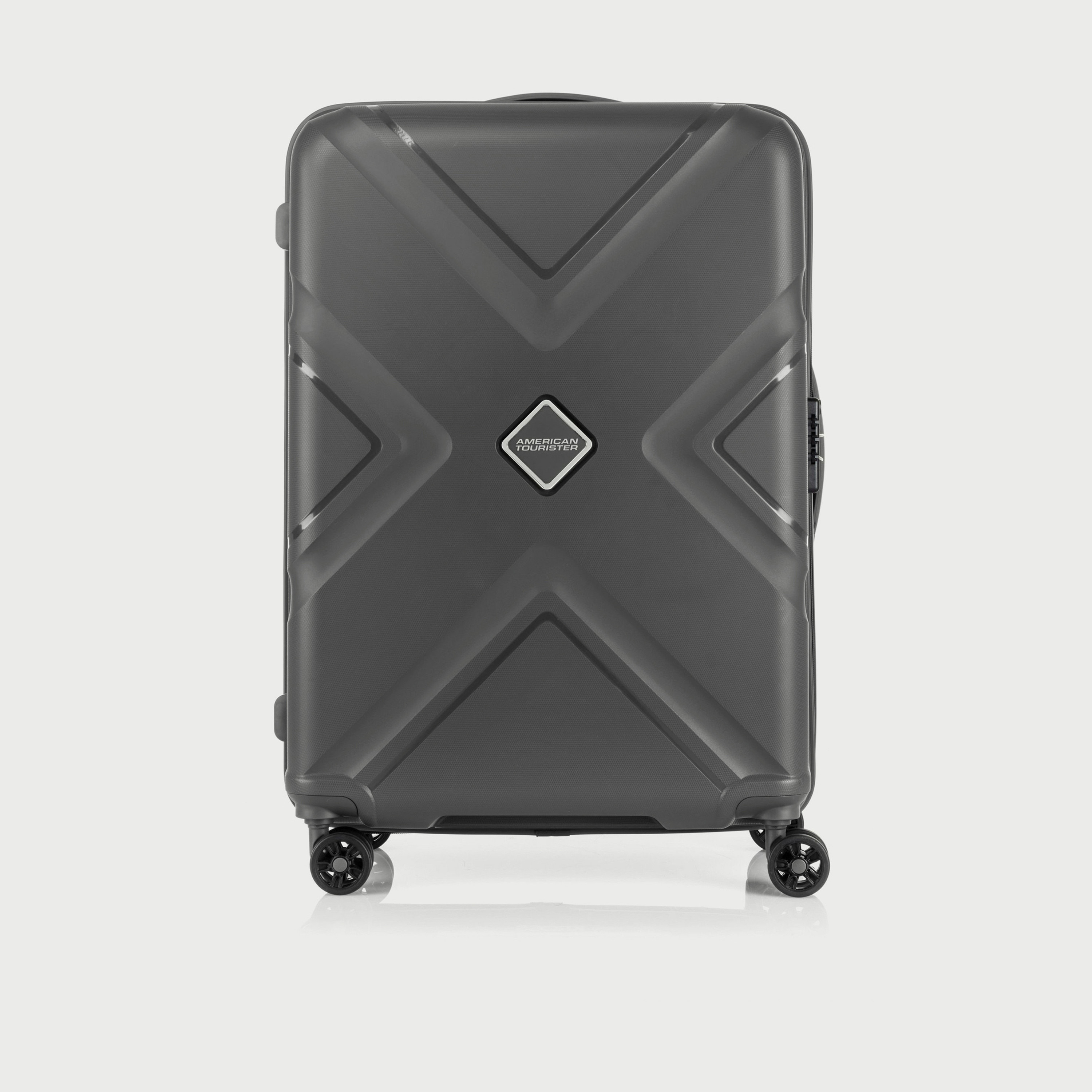 American Tourister Kross 79 CM Large Check-in Polypropylene Hardcase 4-Wheeler Trolley Bag | LE2X07103-travel-luggagesandbags-luggage-image-5