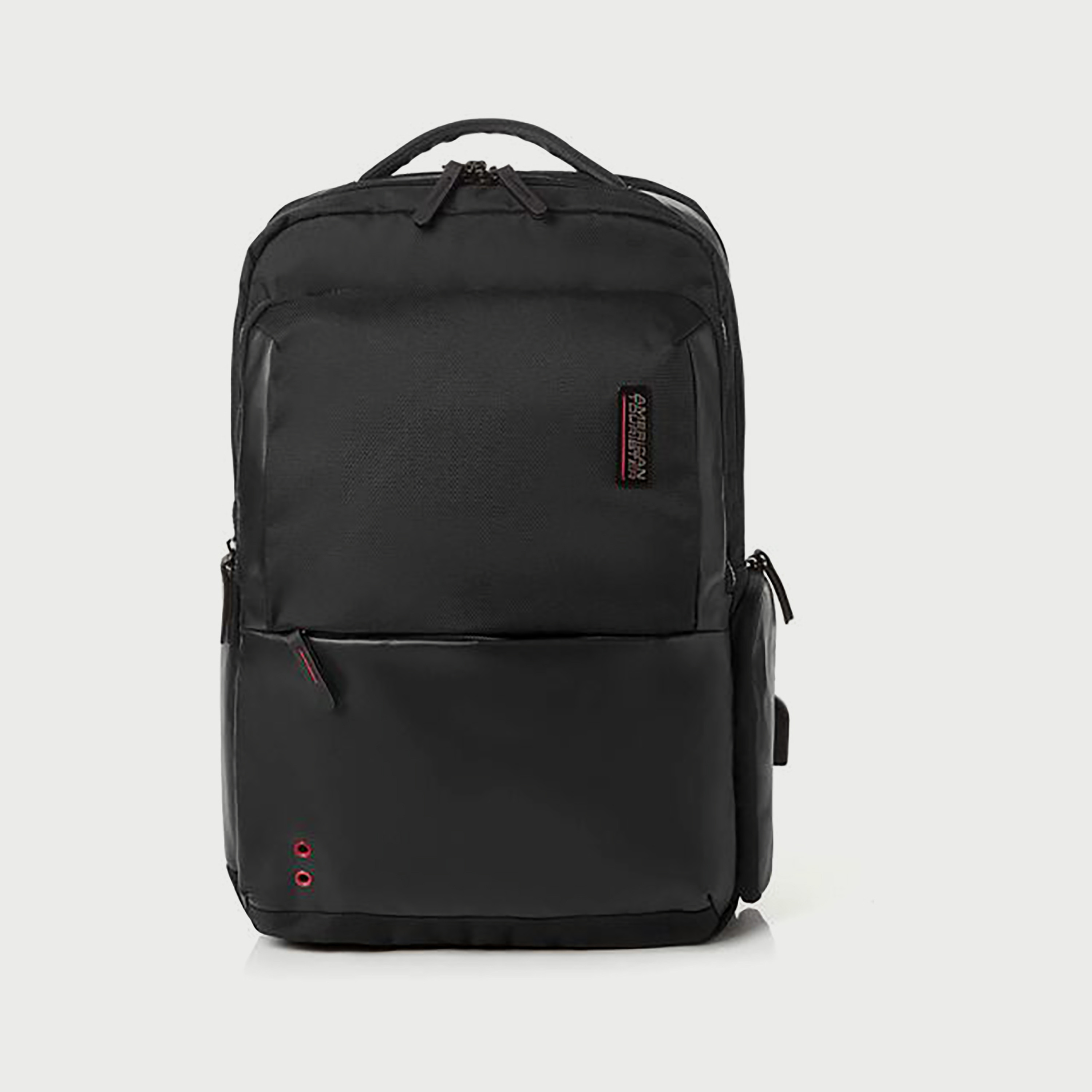 American Tourister 32 L | 18 Inch Solid Backpack With Zip Closure | AY1X09006-school-bagsandbackpacks-backpacks-image-1