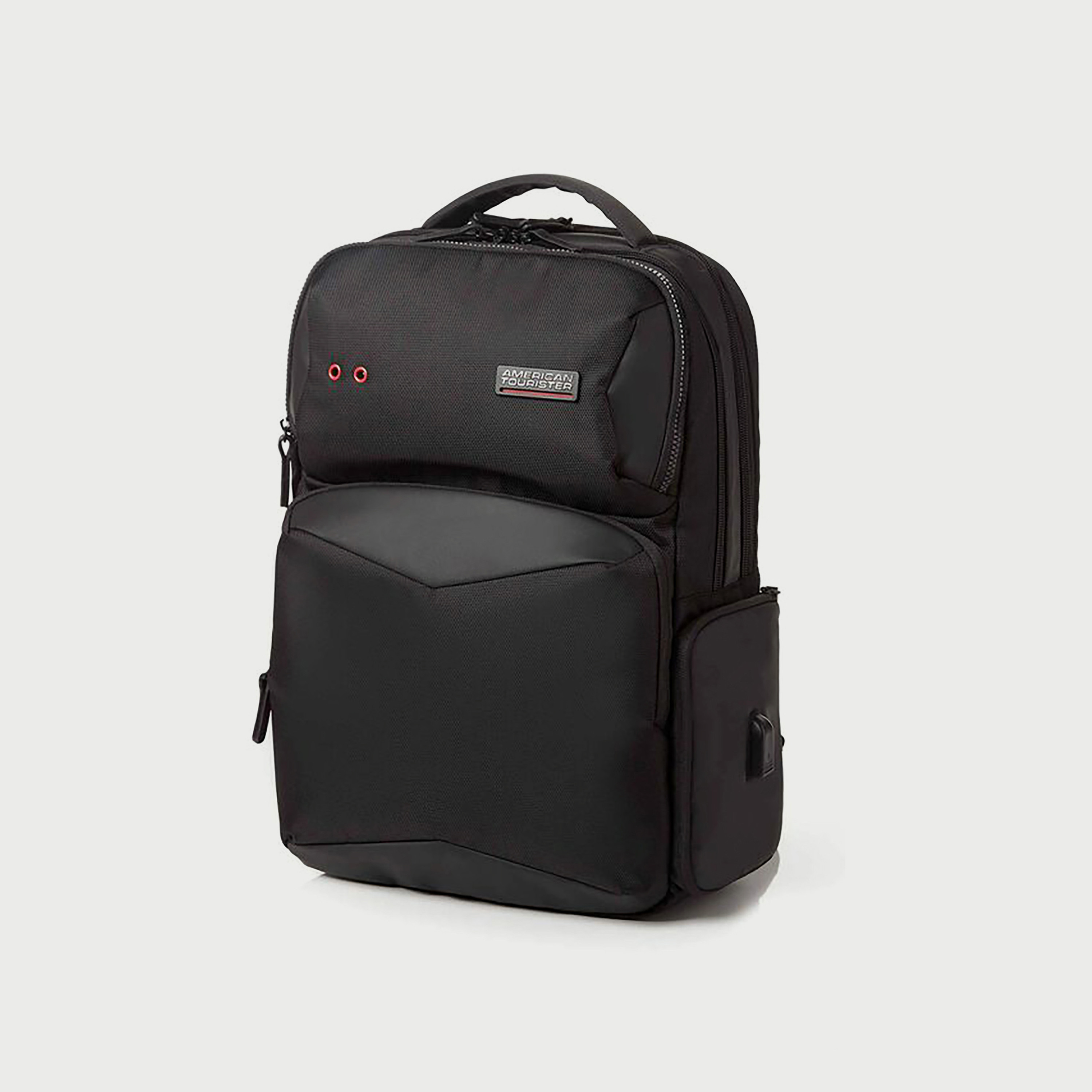 American Tourister 21 L | 18 Inch Solid Backpack With Zip Closure | AY1X09008-school-bagsandbackpacks-backpacks-image-2