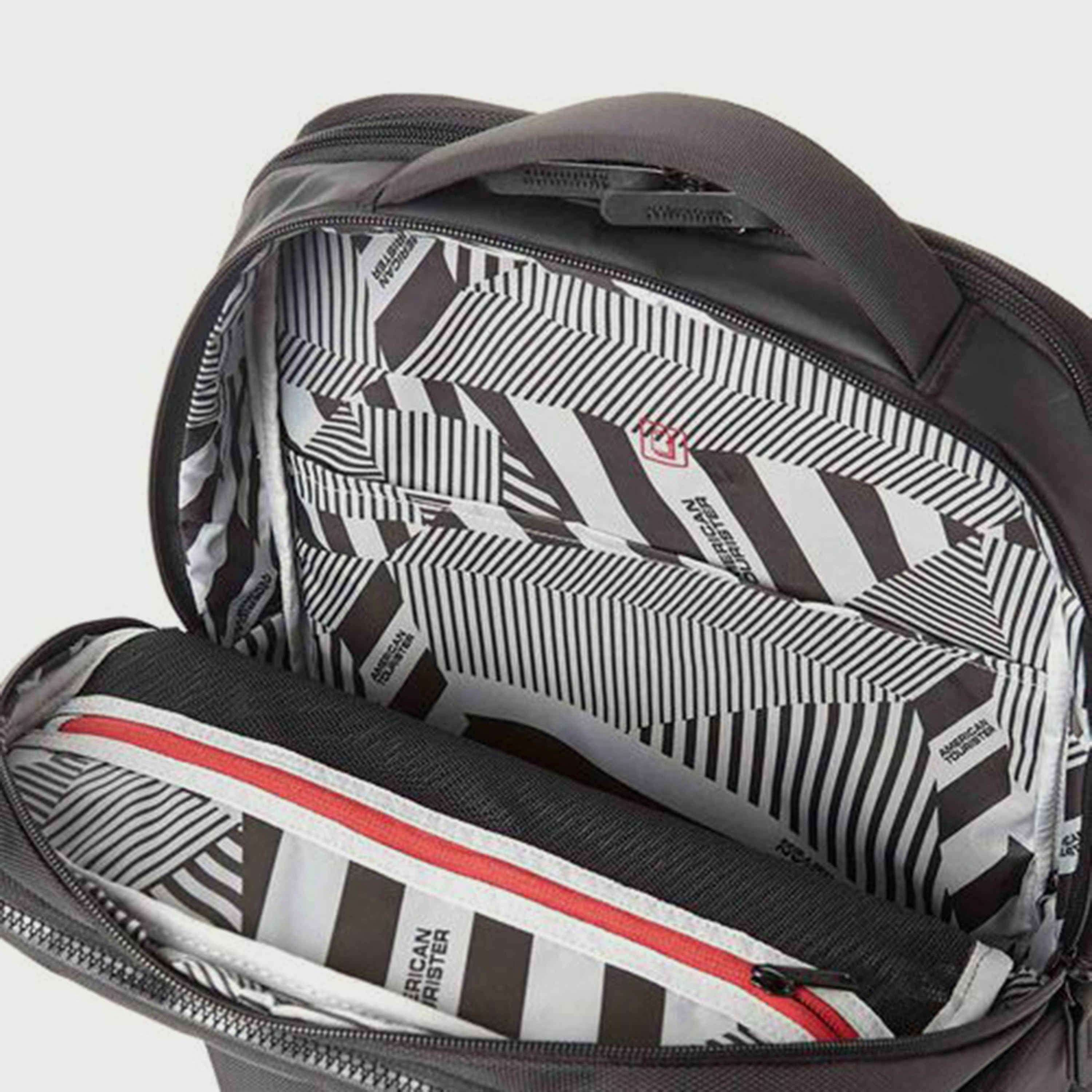 American Tourister 21 L | 18 Inch Solid Backpack With Zip Closure | AY1X09008-school-bagsandbackpacks-backpacks-image-3