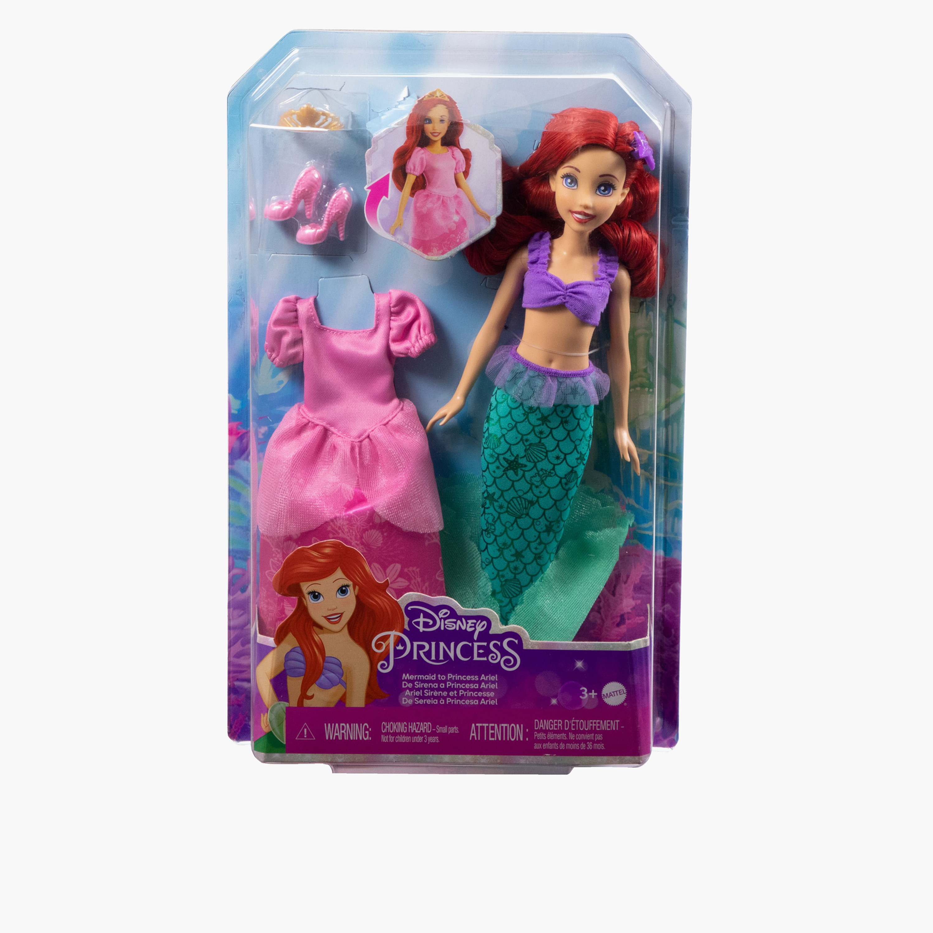 Buy Disney Princess Ariel Fashion Doll for Babies Online in UAE  Centrepoint