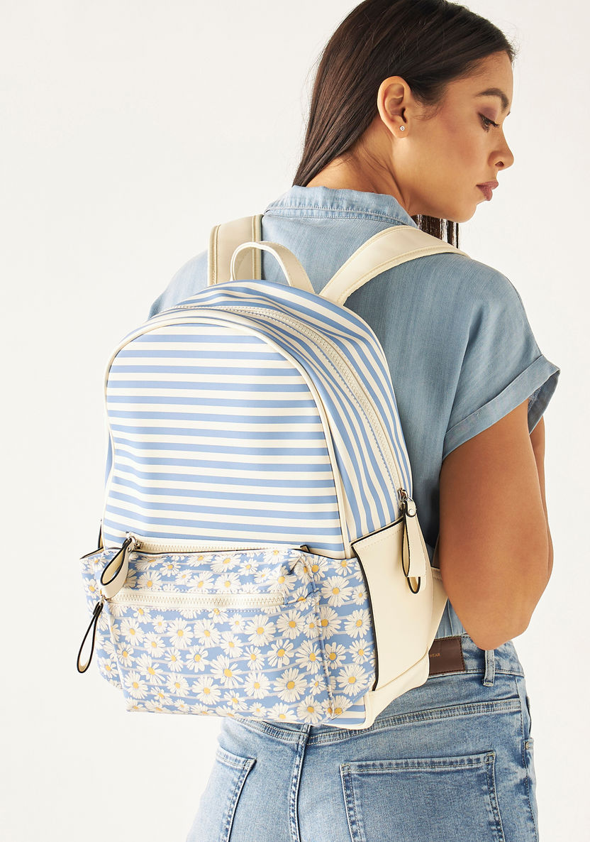 Missy Floral Print Backpack-Women%27s Backpacks-image-1