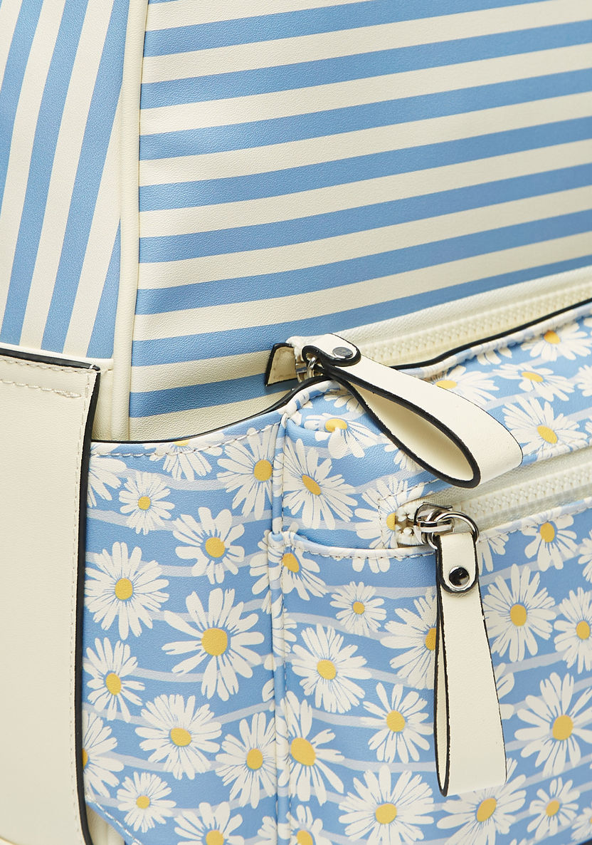 Missy Floral Print Backpack-Women%27s Backpacks-image-3