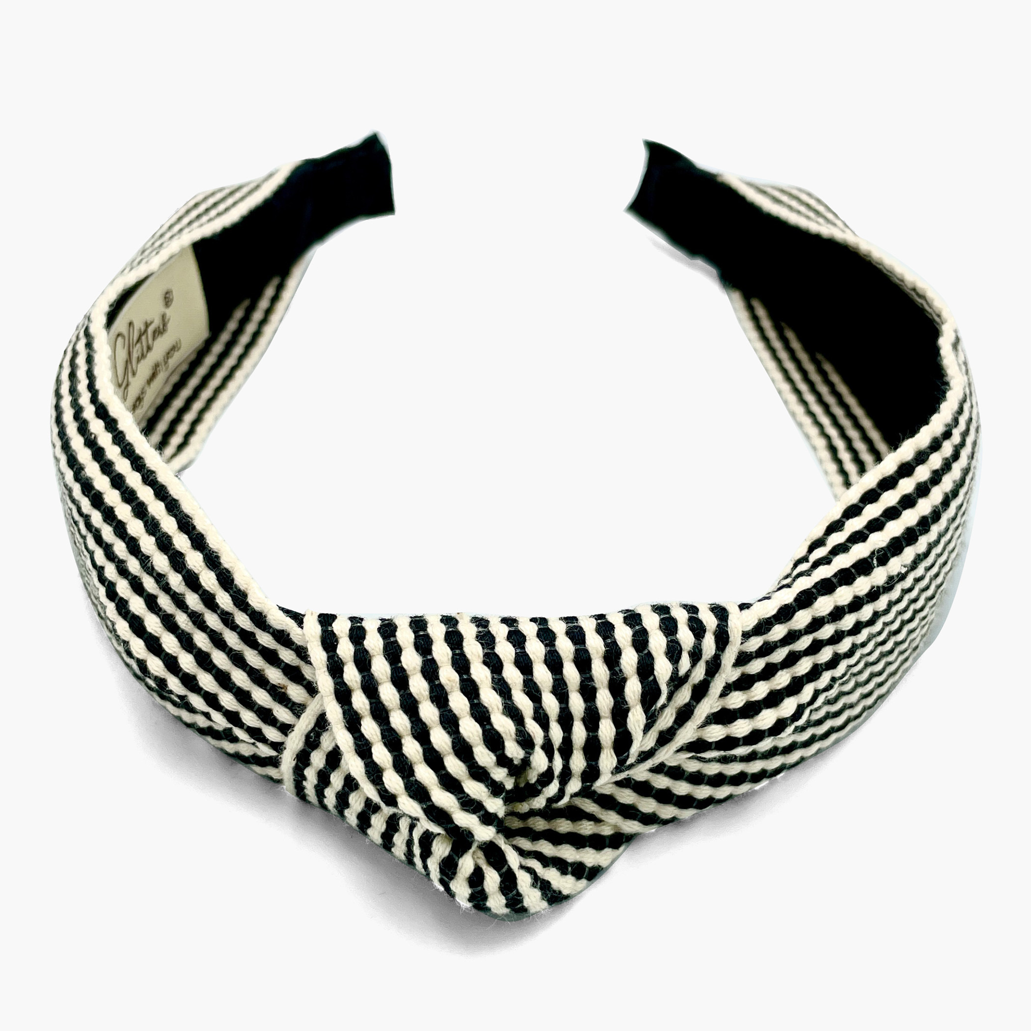 Glitters Textured Headband with Knot Detail-girls-accessories-hairaccessories-image-3