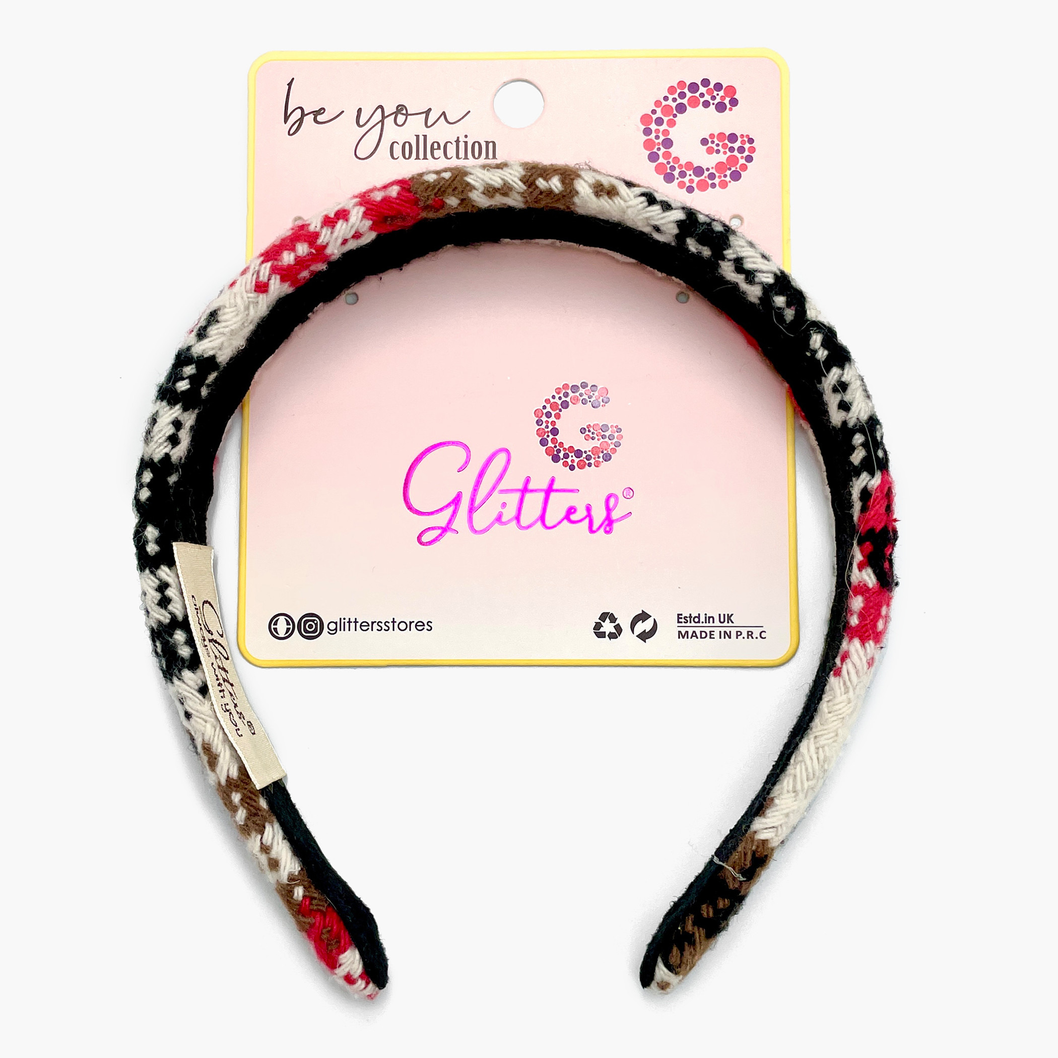 شريطة رأس بارزة الملمس من جليترز-baby-girls-accessories-hairaccessories-image-2