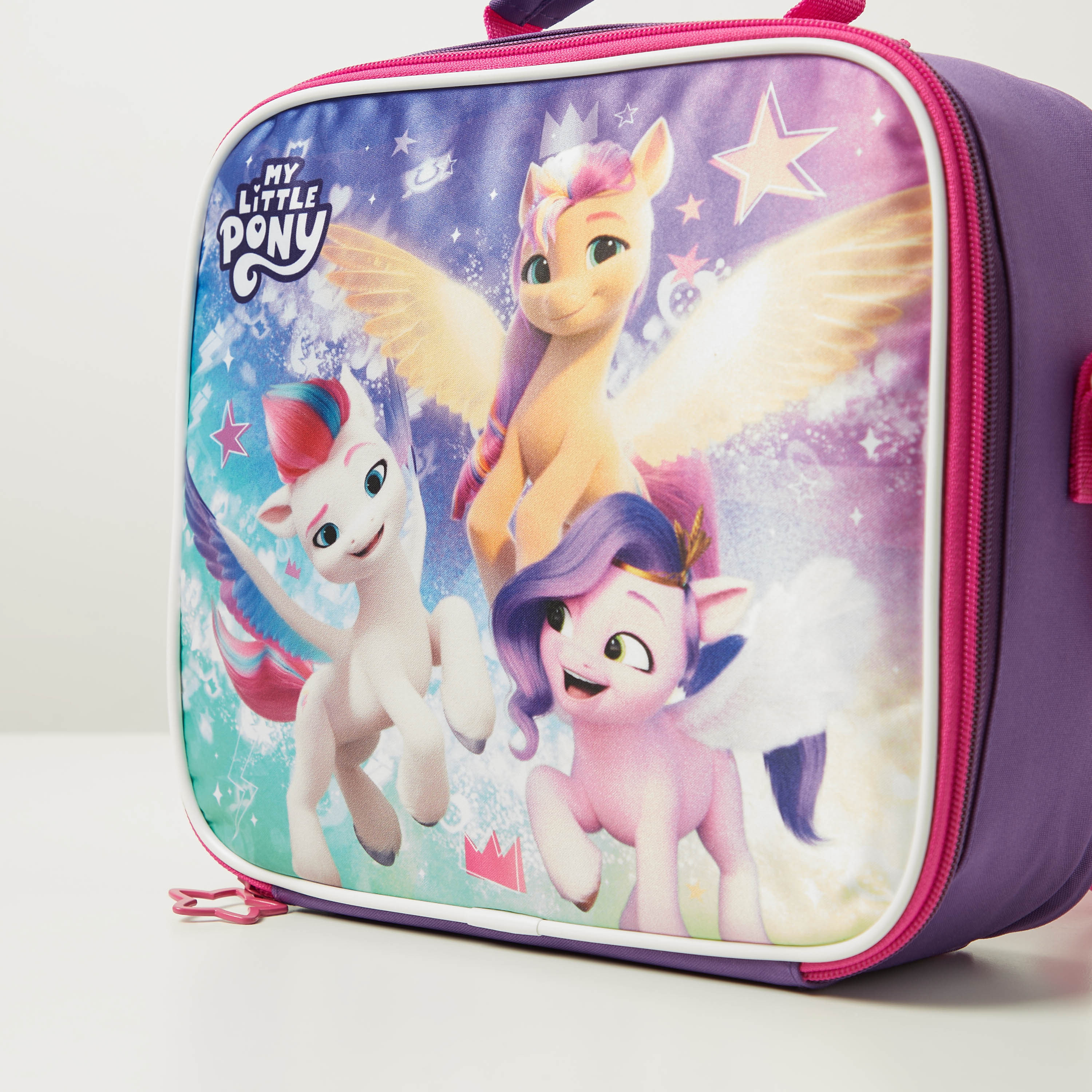 My Little Pony Printed Lunch Bag with Adjustable Trolley Belt-school-lunchessentials-lunchbags-image-4