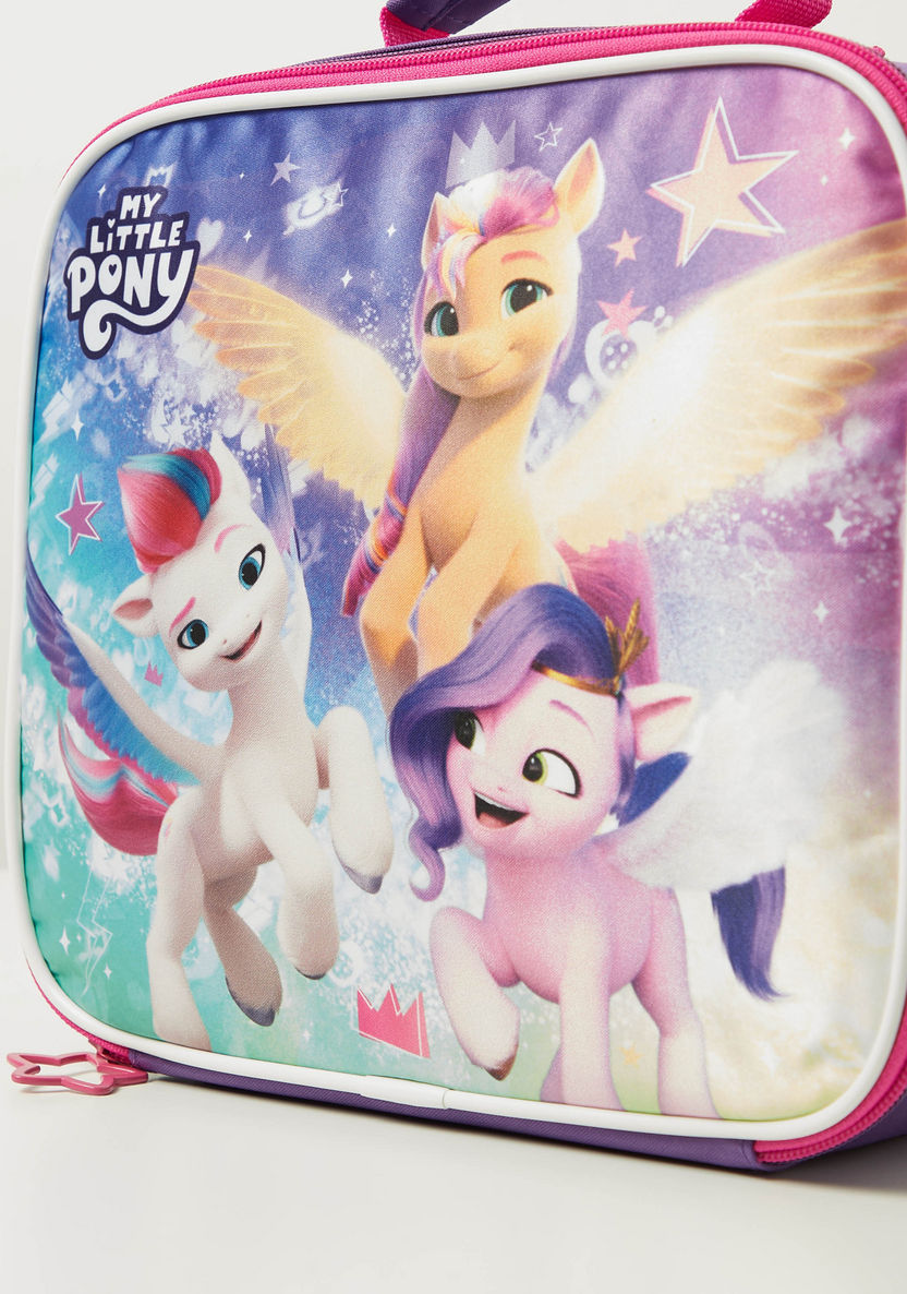 My Little Pony Printed Lunch Bag with Adjustable Trolley Belt-Lunch Bags-image-3