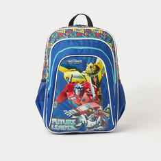 Transformers Printed Backpack with Adjustable Straps - 16 inches