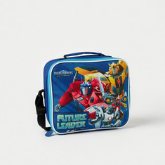 Transformers Printed Insulated Lunch Bag with Adjustable Trolley Belt