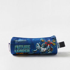 Transformers Earthspark Print Pencil Pouch with Zip Closure