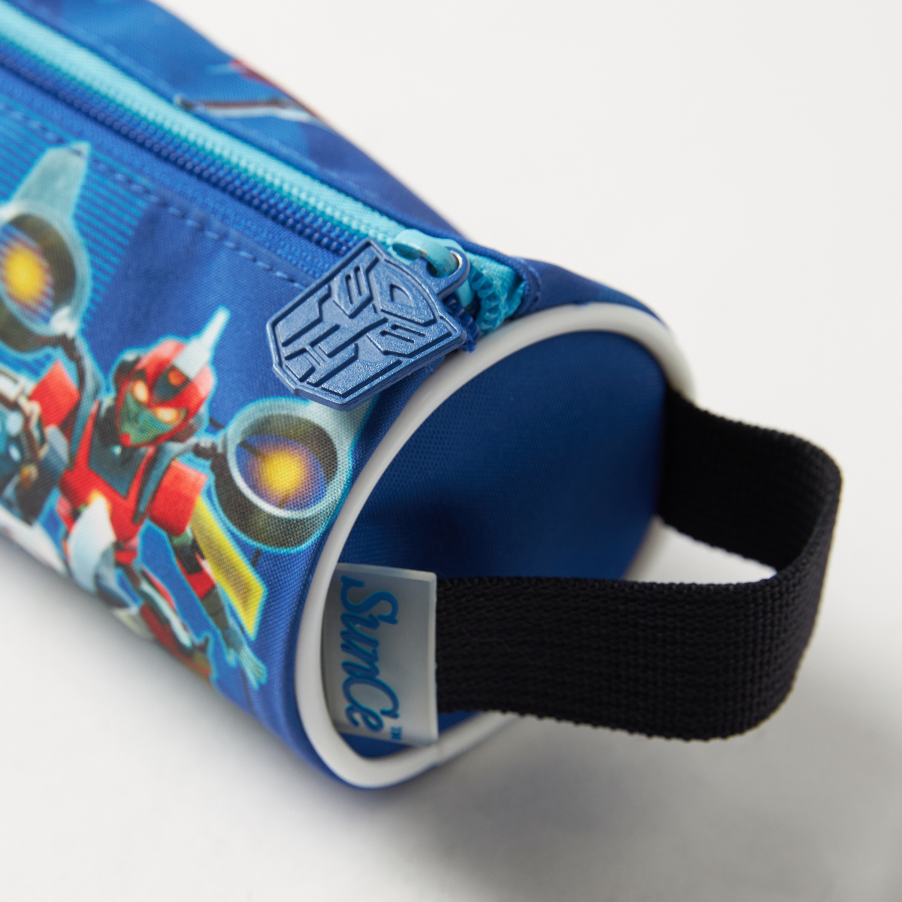 Transformers Earthspark Print Pencil Pouch with Zip Closure-school-stationery-pencilcases-image-3