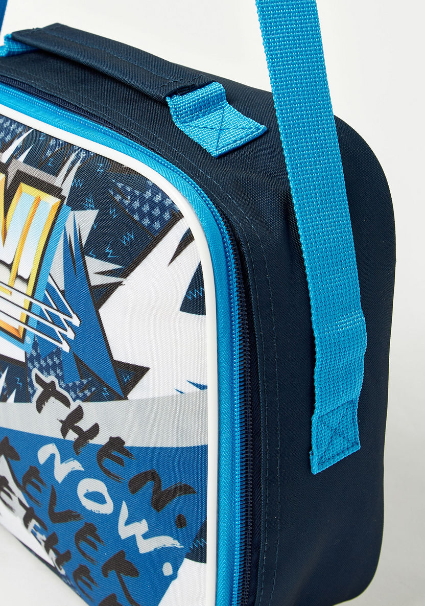 WWE Printed Insulated Lunch Bag with Adjustable Trolley Belt-Lunch Bags-image-2