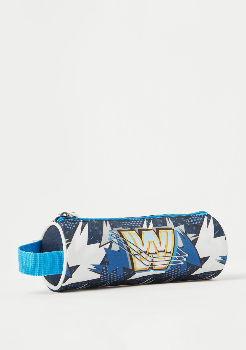 WWE Print Pencil Pouch with Zip Closure-Pencil Cases-image-1