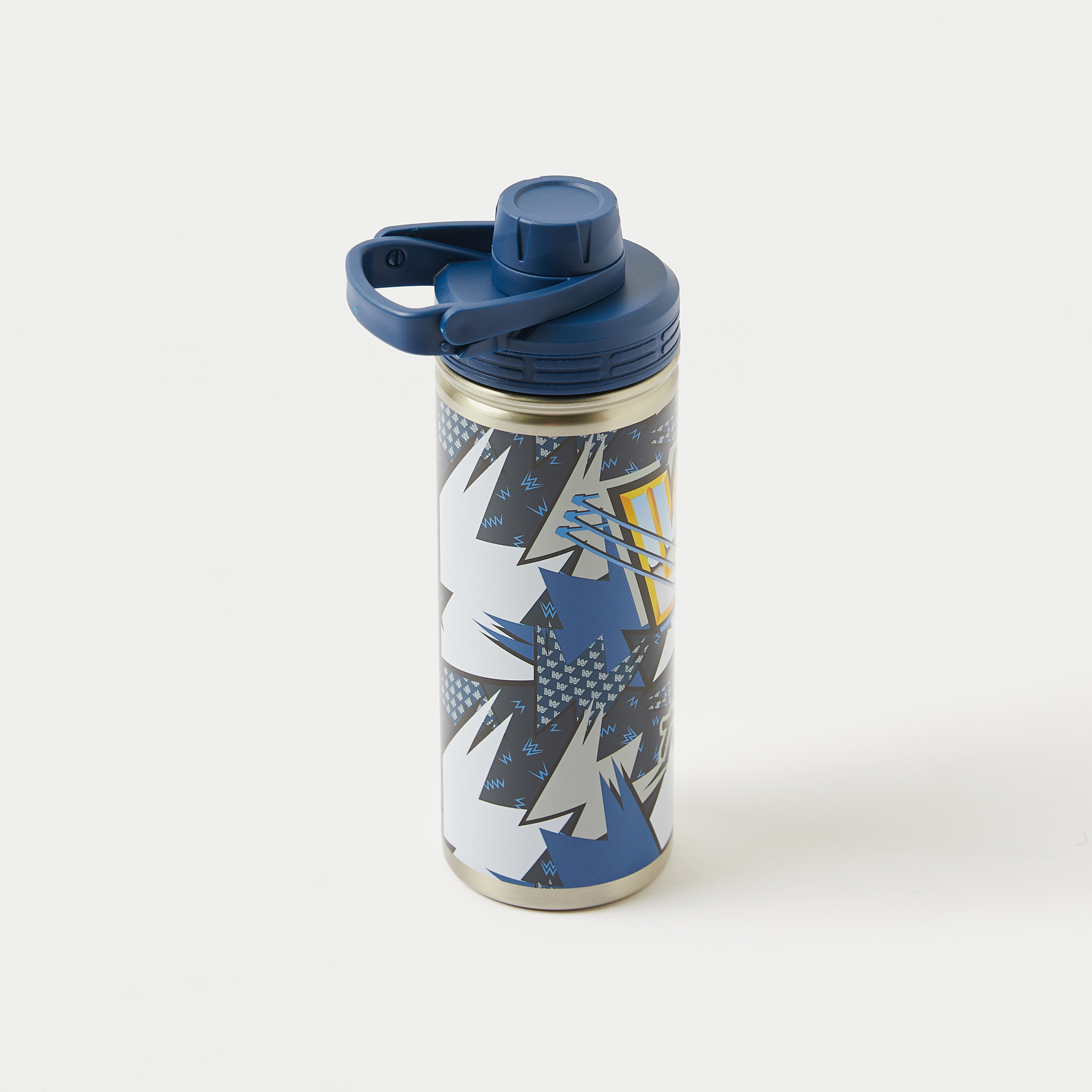 WWE Printed Water Bottle with Lid - 620 ml-school-waterbottles-image-2