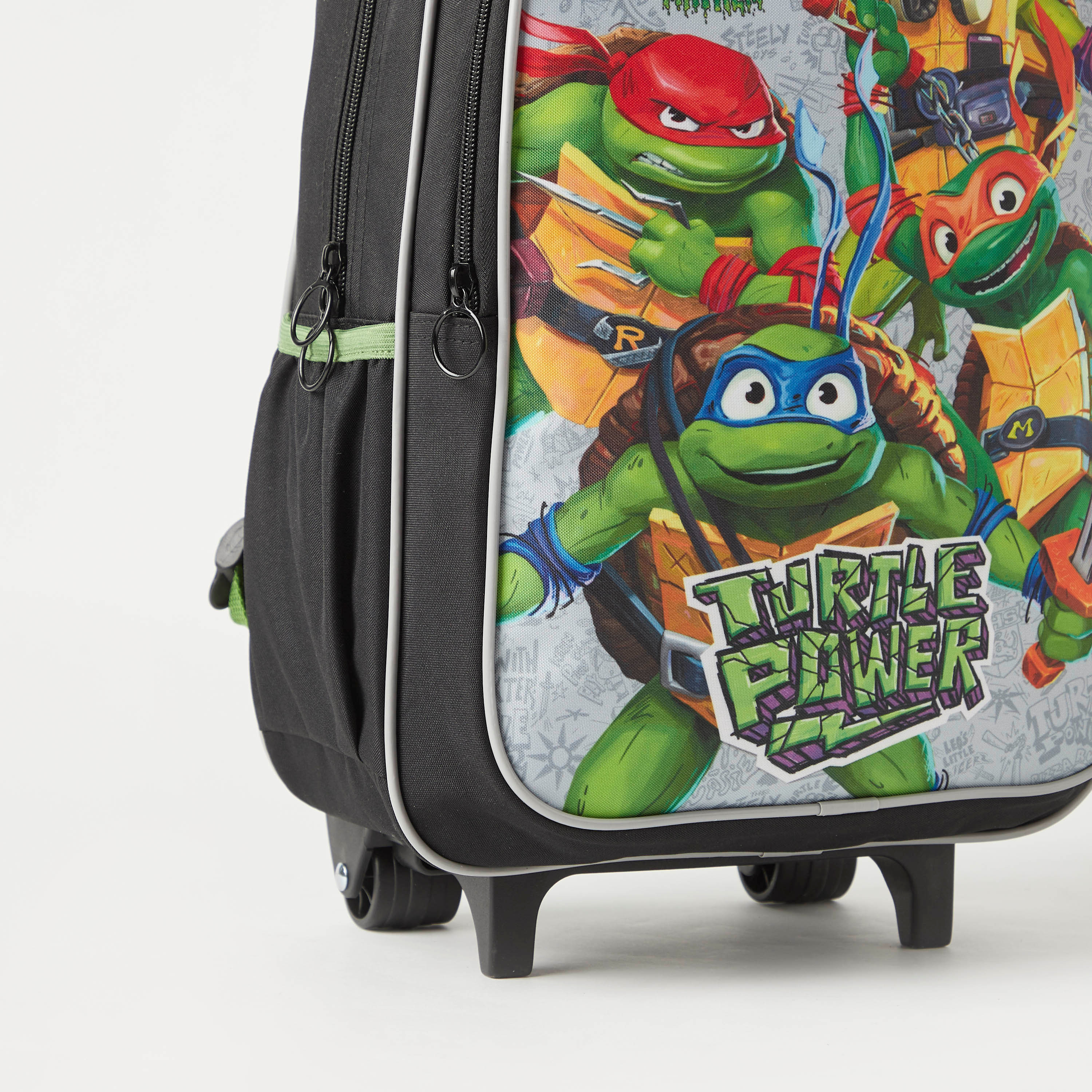 TMNT Ninja Turtles 5-Piece Printed Trolley Backpack Set - 16 inches-school-bagsandbackpacks-backpacks-image-5