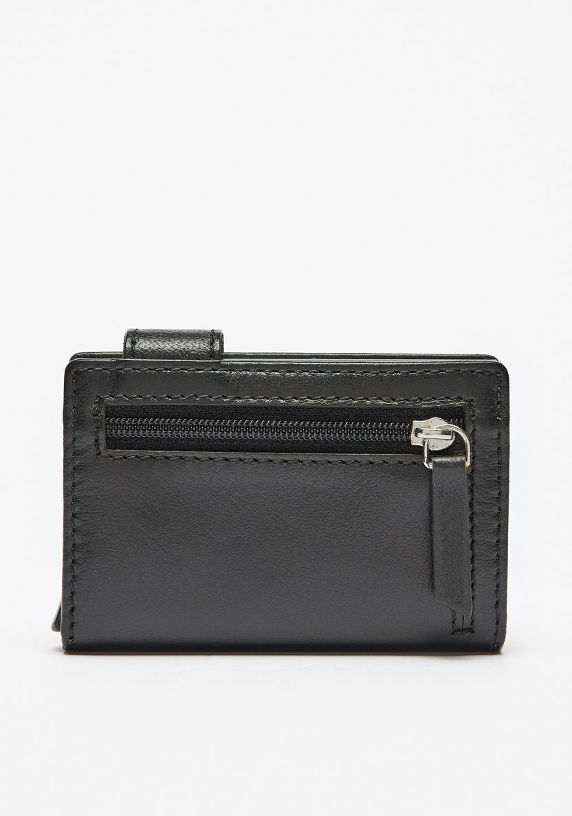 Duchini Solid Wallet with Snap Button Closure-Men%27s Wallets%C2%A0& Pouches-image-2
