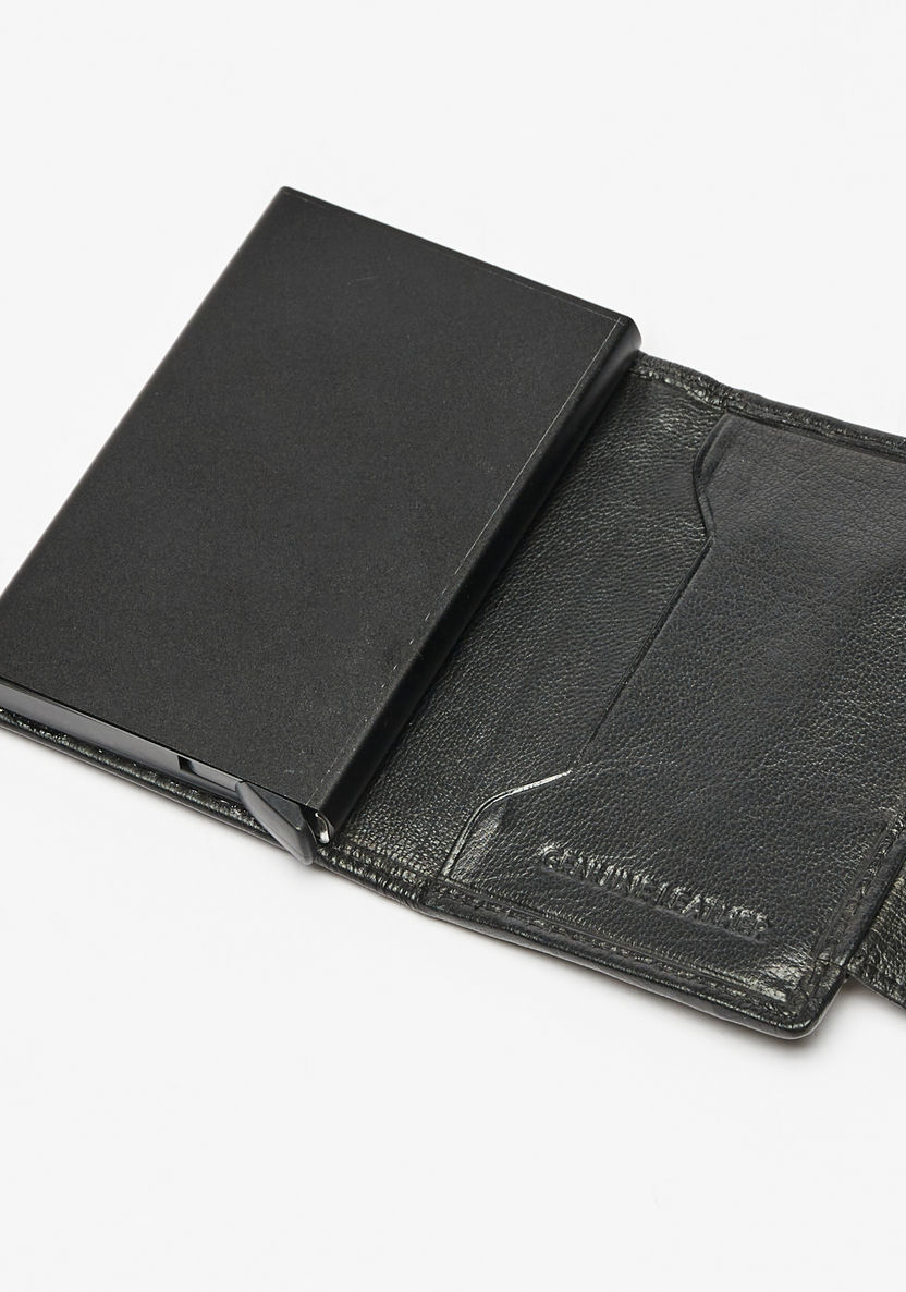Duchini Solid Wallet with Snap Button Closure-Men%27s Wallets%C2%A0& Pouches-image-3