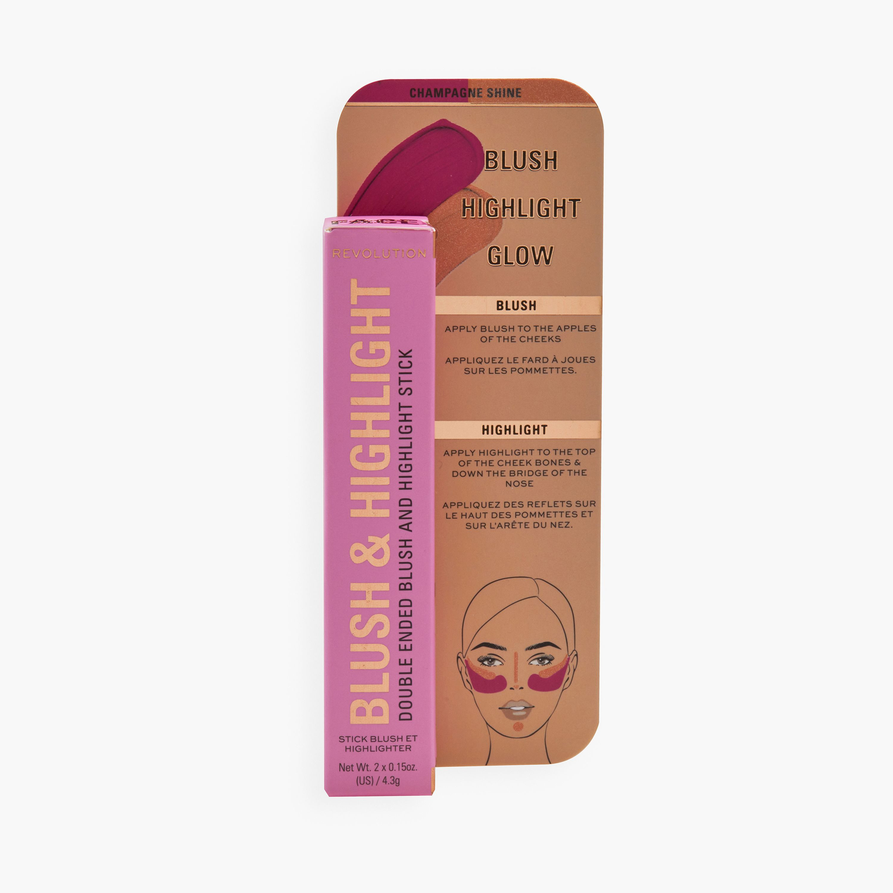Makeup Revolution Blush & Highlight Stick-beautyandpersonalcare-makeup-face-highlighters-image-1