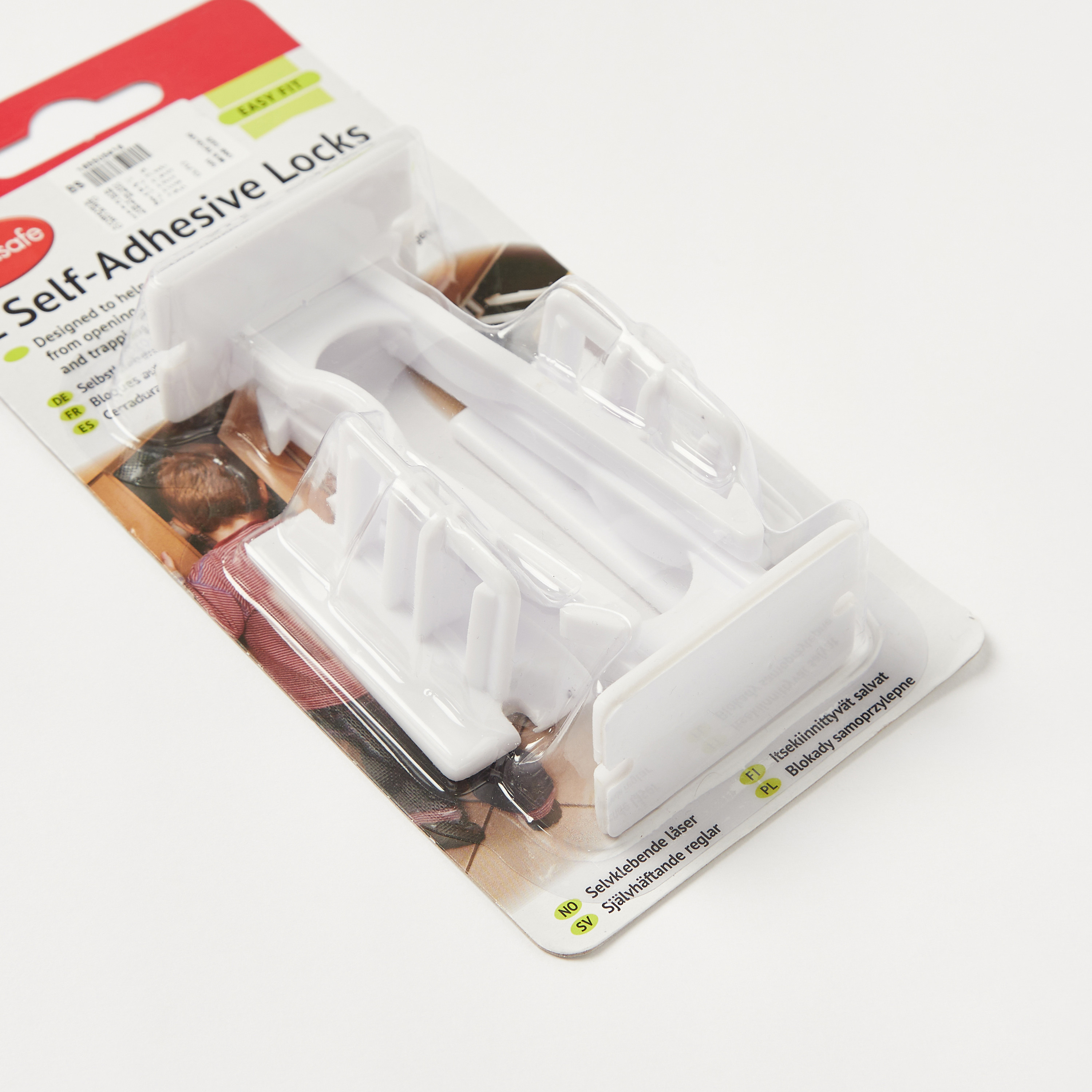 Clippasafe Self-Adhesive Cupboard and Drawer Lock - Set of 2-baby-healthandsafety-babyproofing-image-3