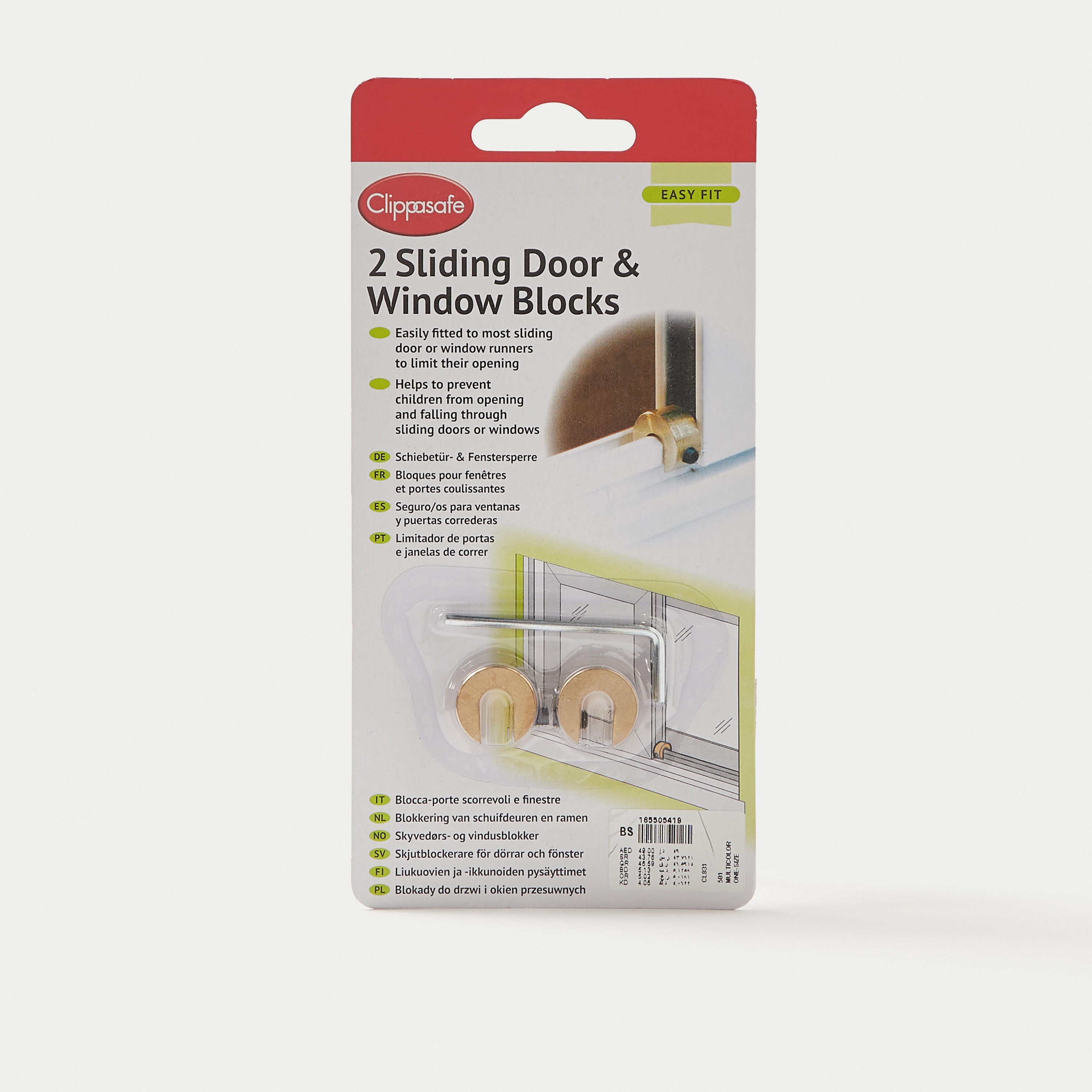 Clippasafe Sliding Door and Window Block - Set of 2-baby-healthandsafety-babyproofing-image-1