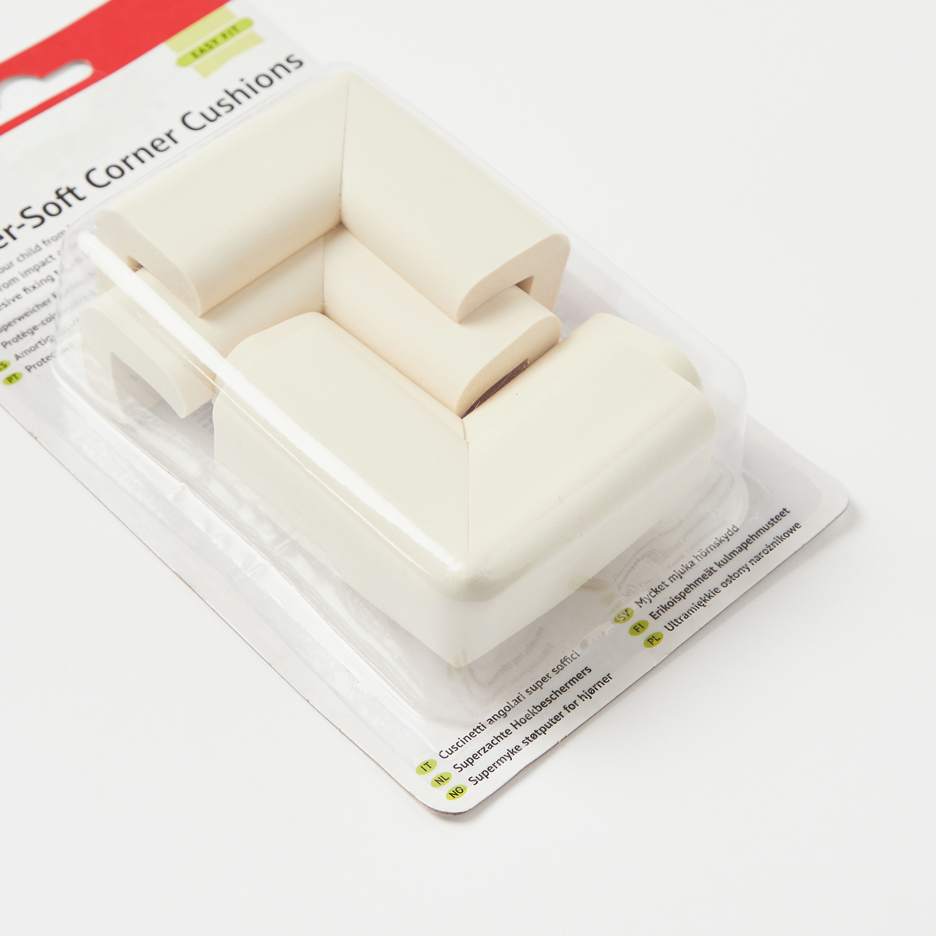 Clippasafe Super-Soft Corner Cushion - Set of 4-baby-healthandsafety-babyproofing-image-3