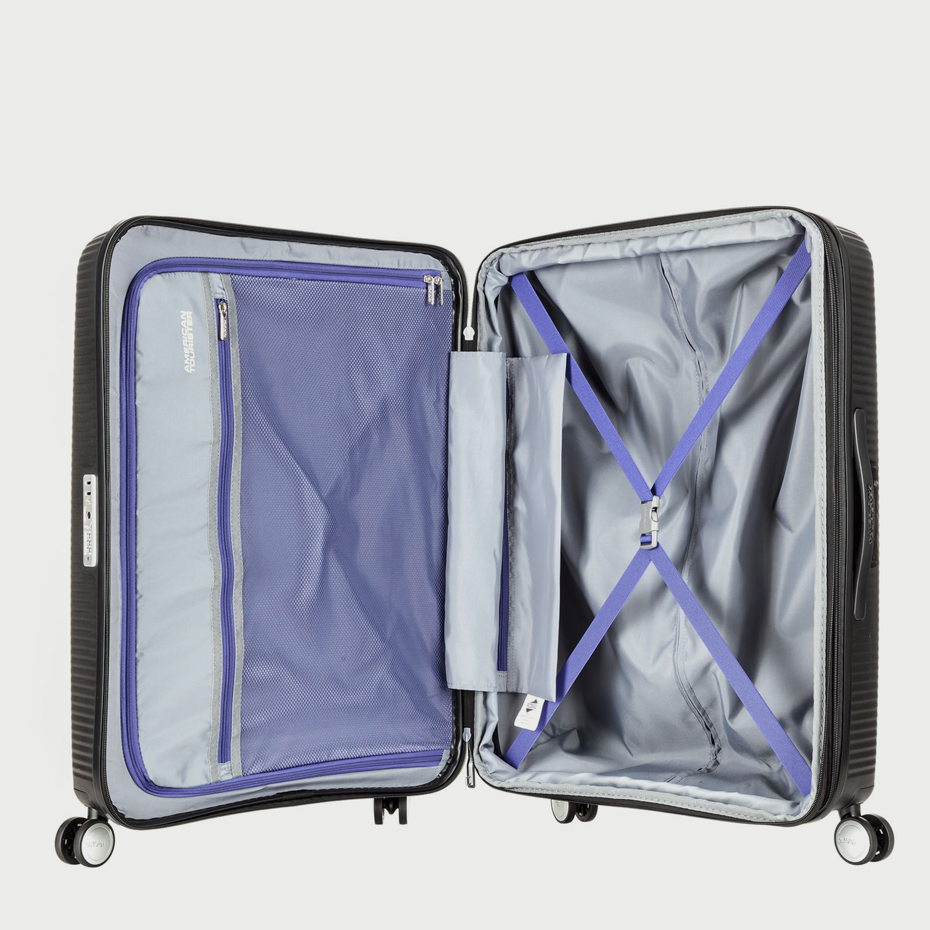 American Tourister 80 CM Large Check-In Textured Hardcase Trolley Bag with Retractable Handle-travel-luggagesandbags-luggage-image-4