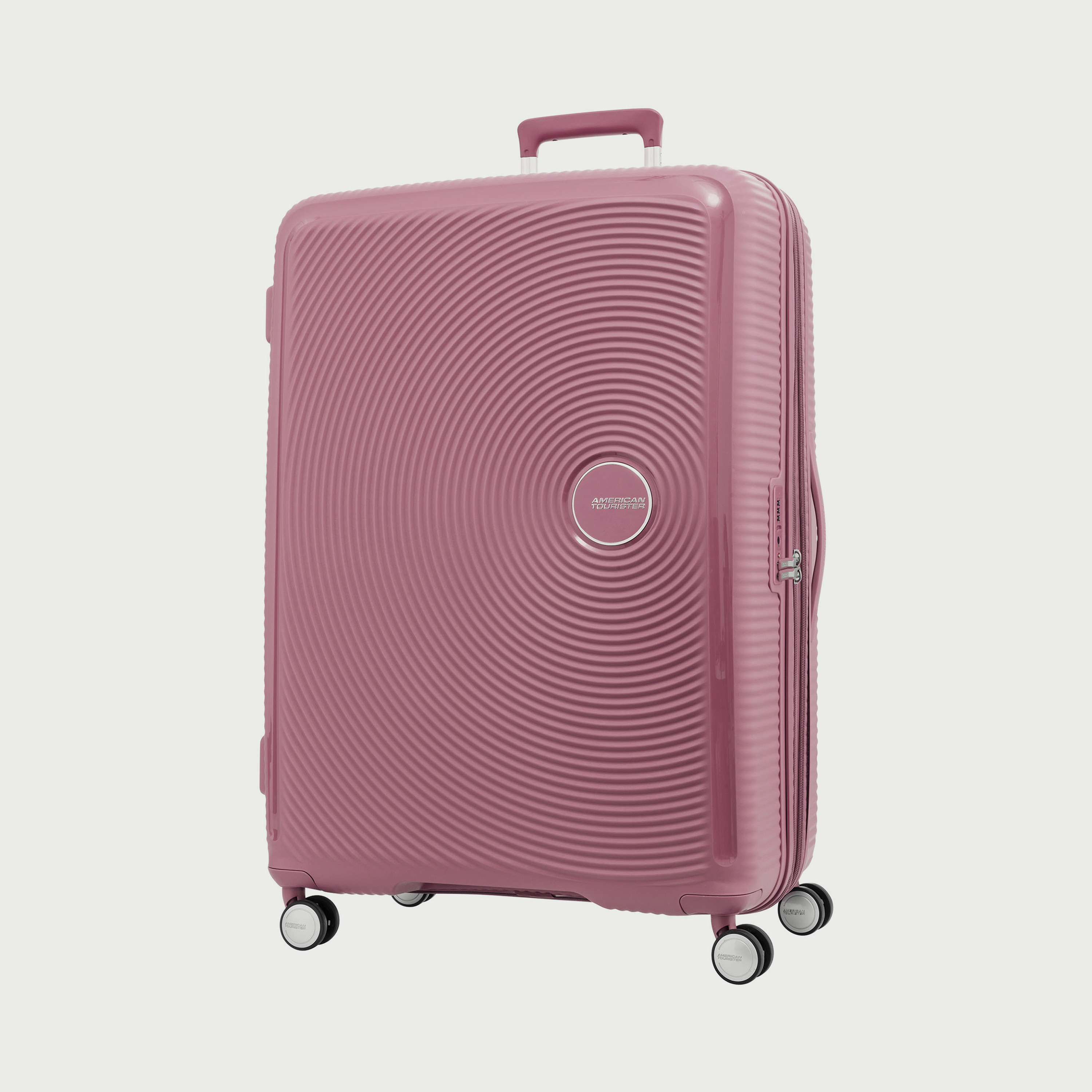 American Tourister 80 CM Large Check-In Textured Hardcase Trolley Bag with Retractable Handle-travel-luggagesandbags-luggage-image-1