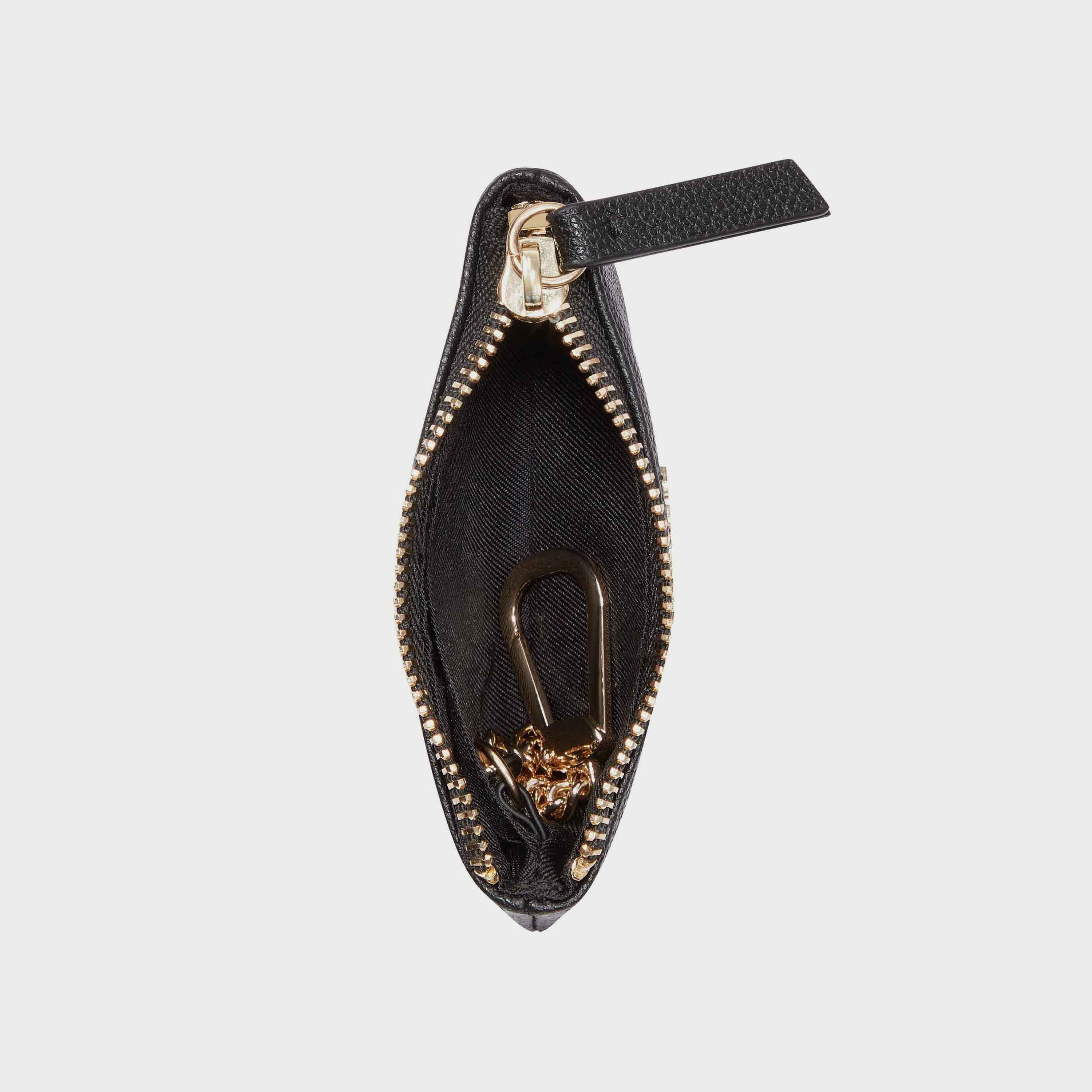 Nine West Lawson Textured Wallet with Zip Closure in Black-women-bagsandwallets-wallets-image-3
