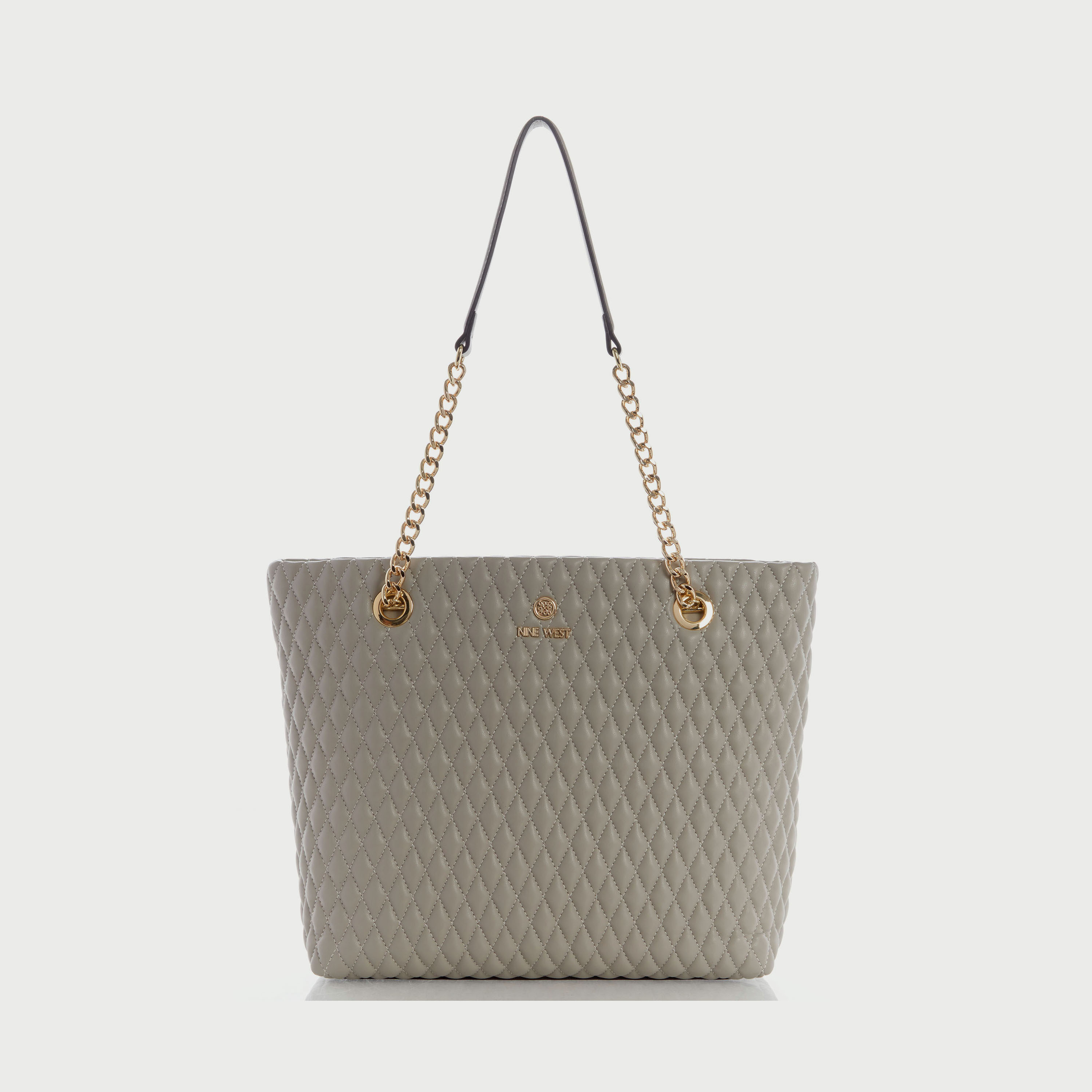 Nine West Caelia Quilted Shoulder Bag with Shoulder Chain Strap-women-bagsandwallets-handbags-image-1
