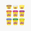 مجموعة علب عجين تشكيل 9 قطع من بلاي دوه-toys-educational-doughtoys-image-1