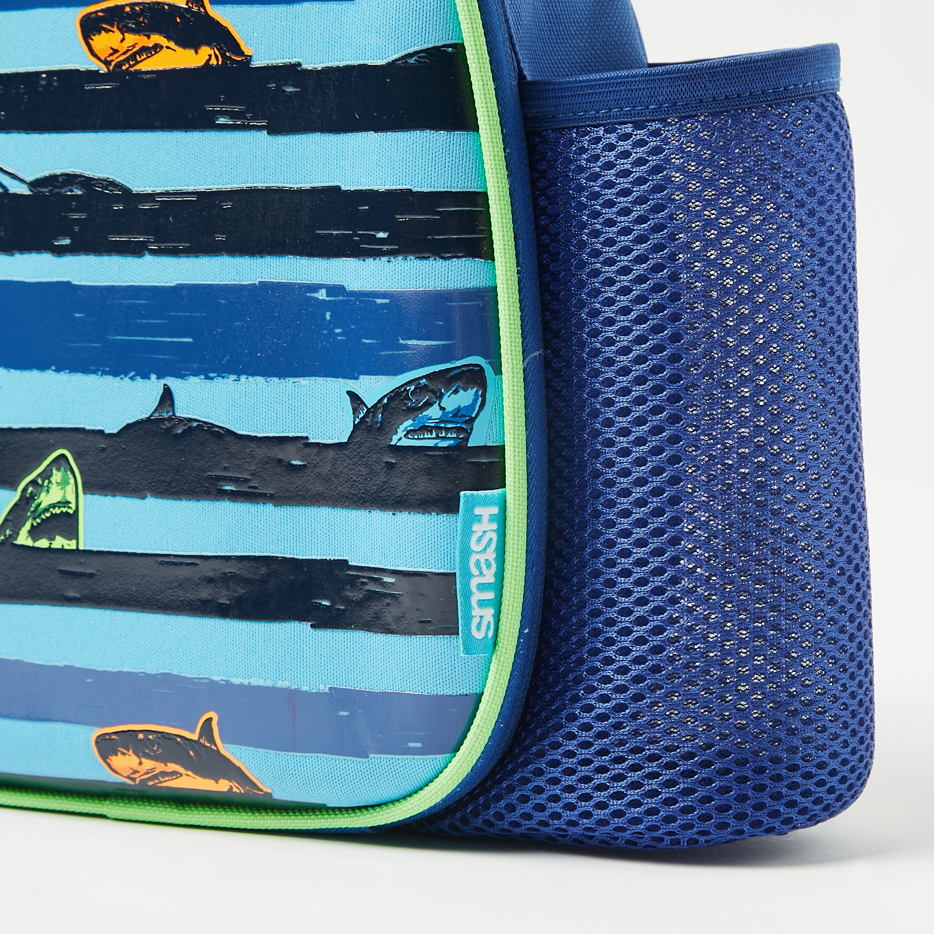 Smash Shark Print Lunch Bag and Water Bottle Set-school-lunchessentials-lunchbags-image-5