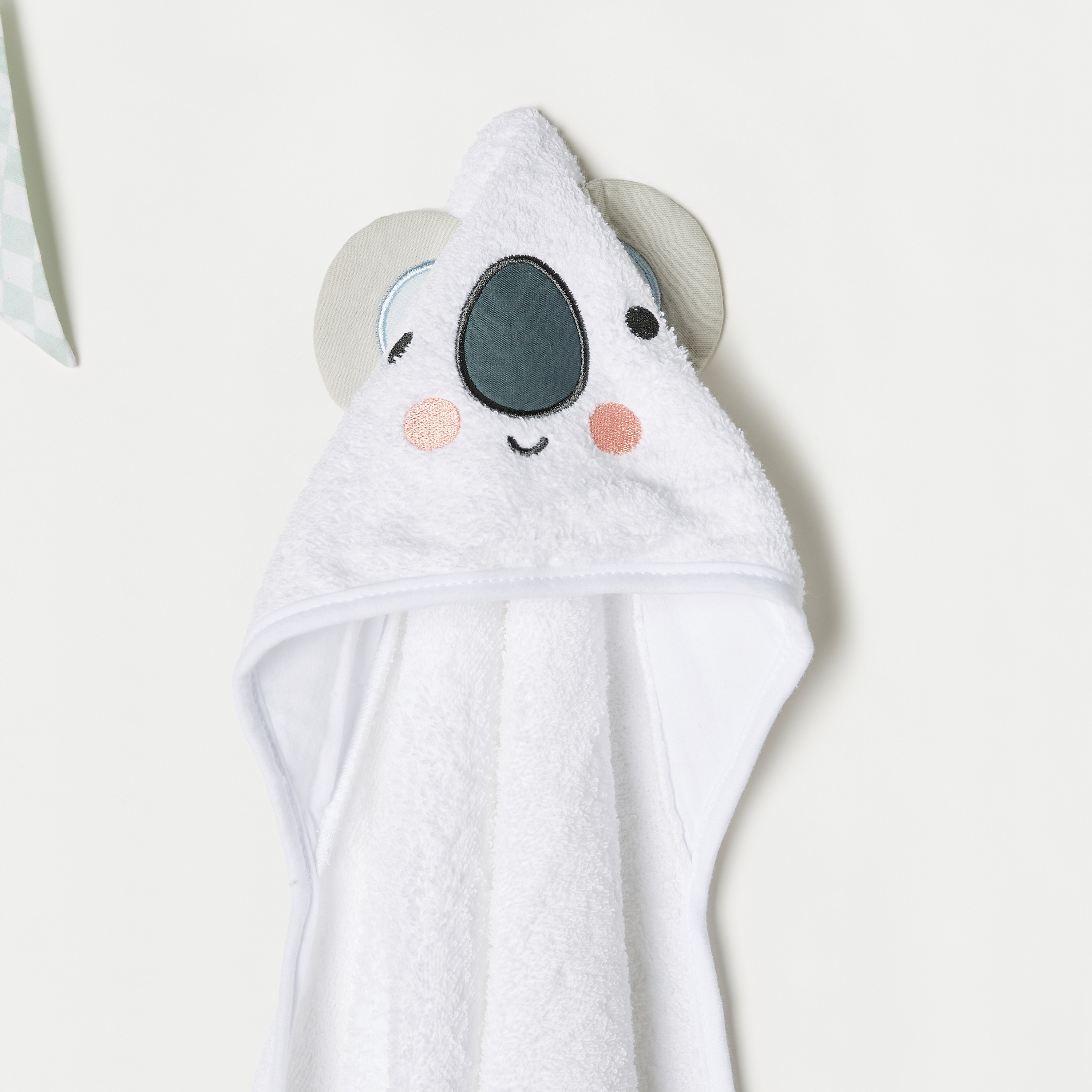 Juniors Panda Hooded Towel - 76x76 cm-baby-bathandcare-towels-image-2