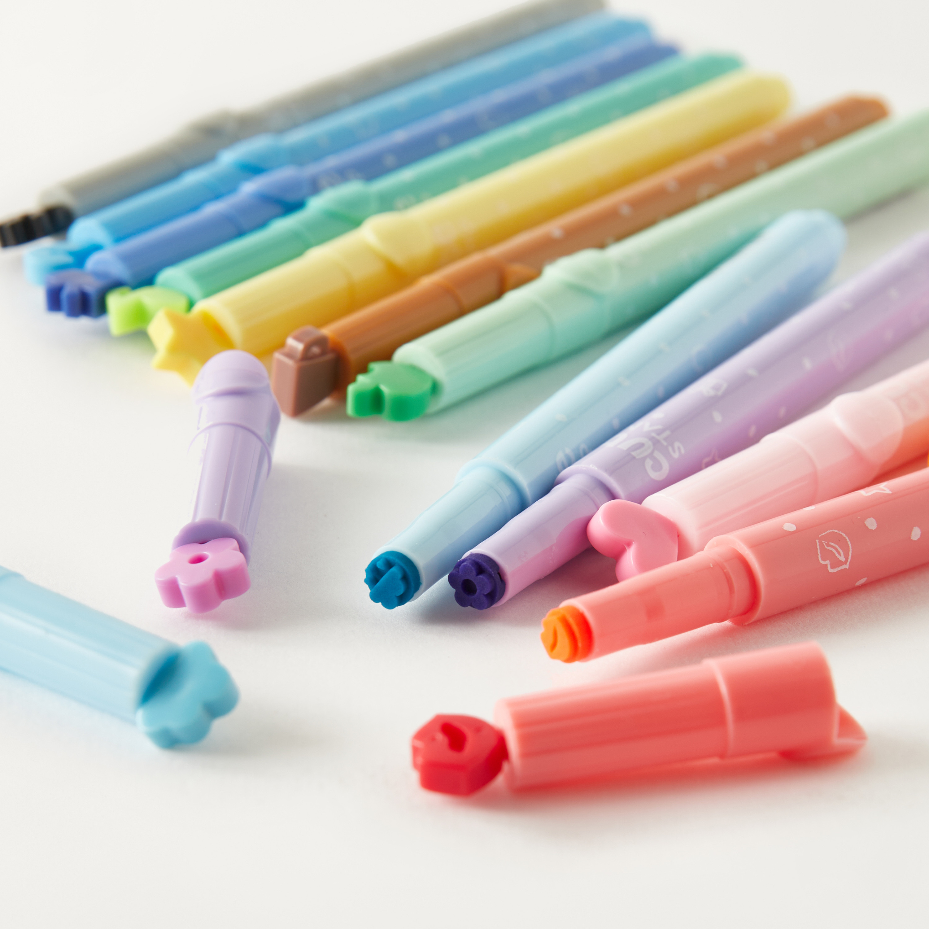 طقم أقلام ختم 12 قطعة من فايندز-school-stationery-pensandpencils-image-3