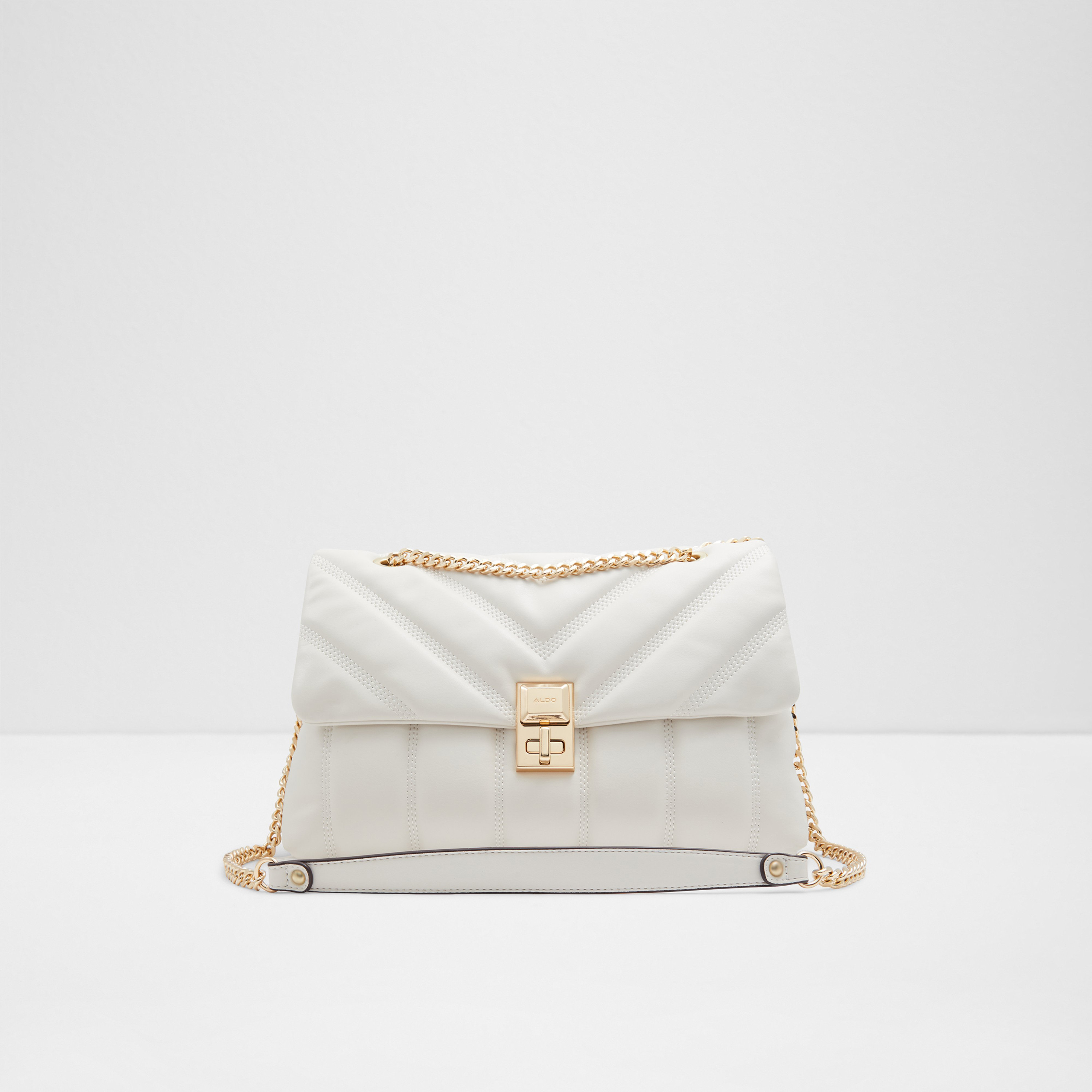Aldo Celadan Quilted Crossbody Bag with Turn Lock Closure in Black-women-bagsandwallets-handbags-image-6