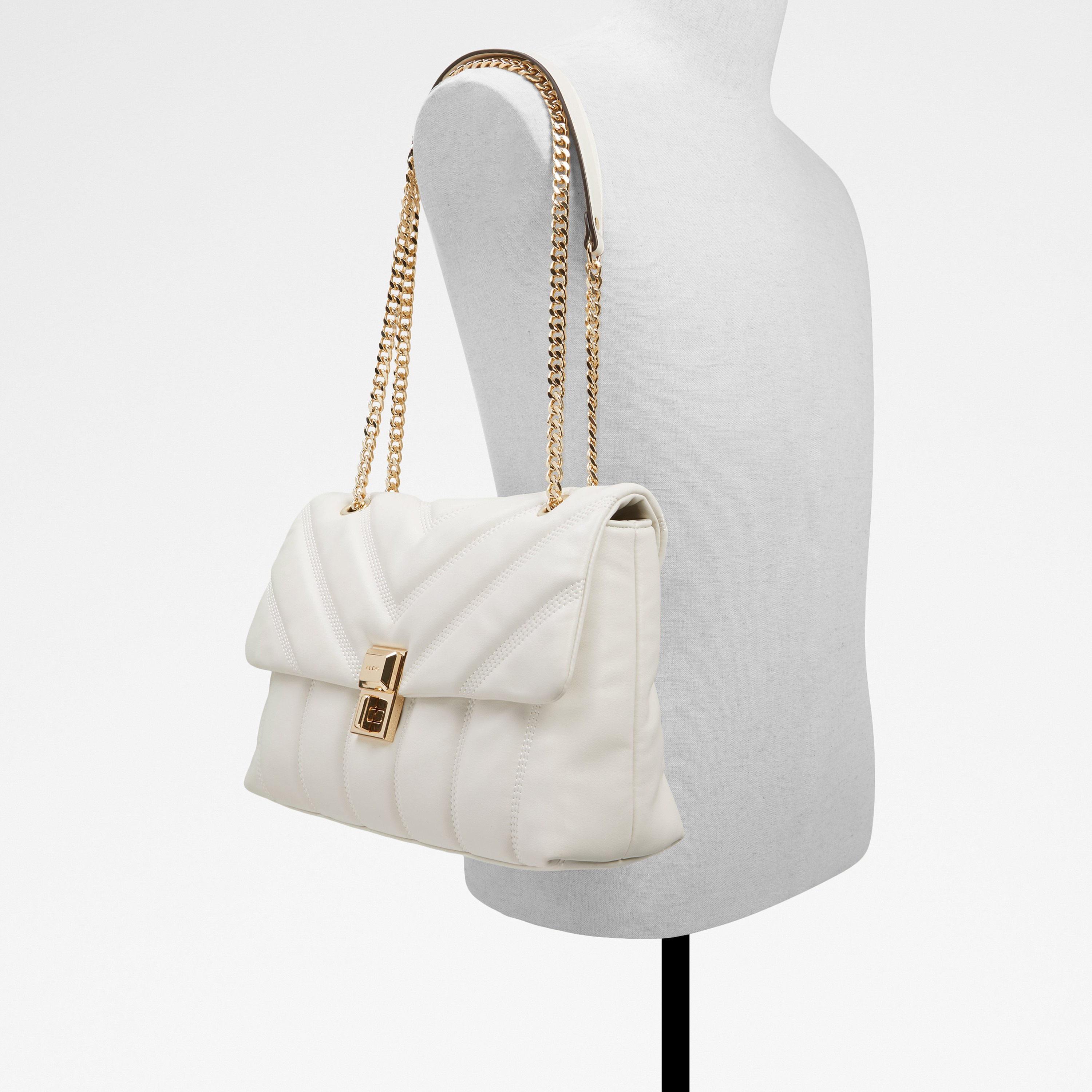 Aldo Celadan Quilted Crossbody Bag with Turn Lock Closure in Black-women-bagsandwallets-handbags-image-10