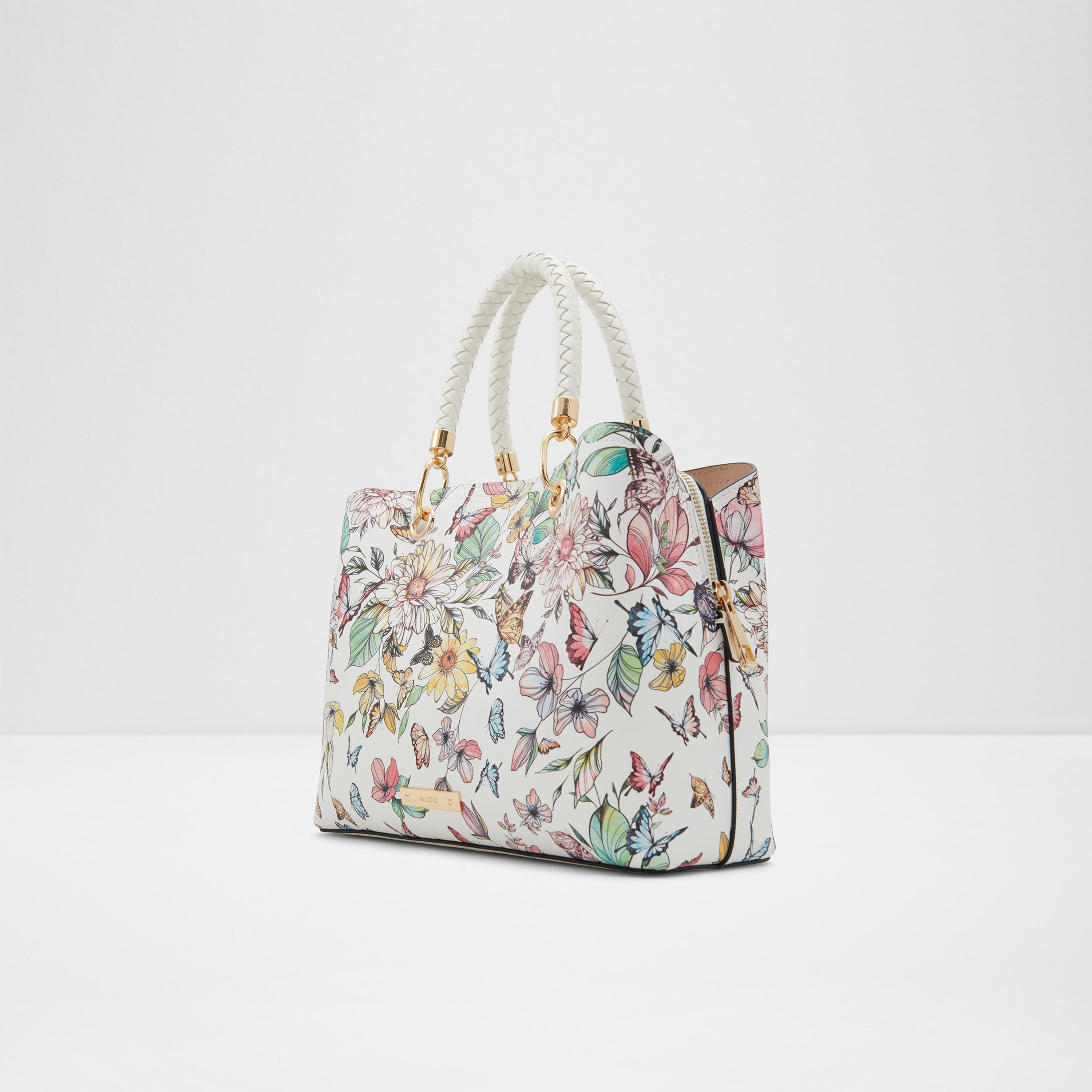 Buy Women s Aldo Myrtela Floral Tote Bag with Detachable Crossbody