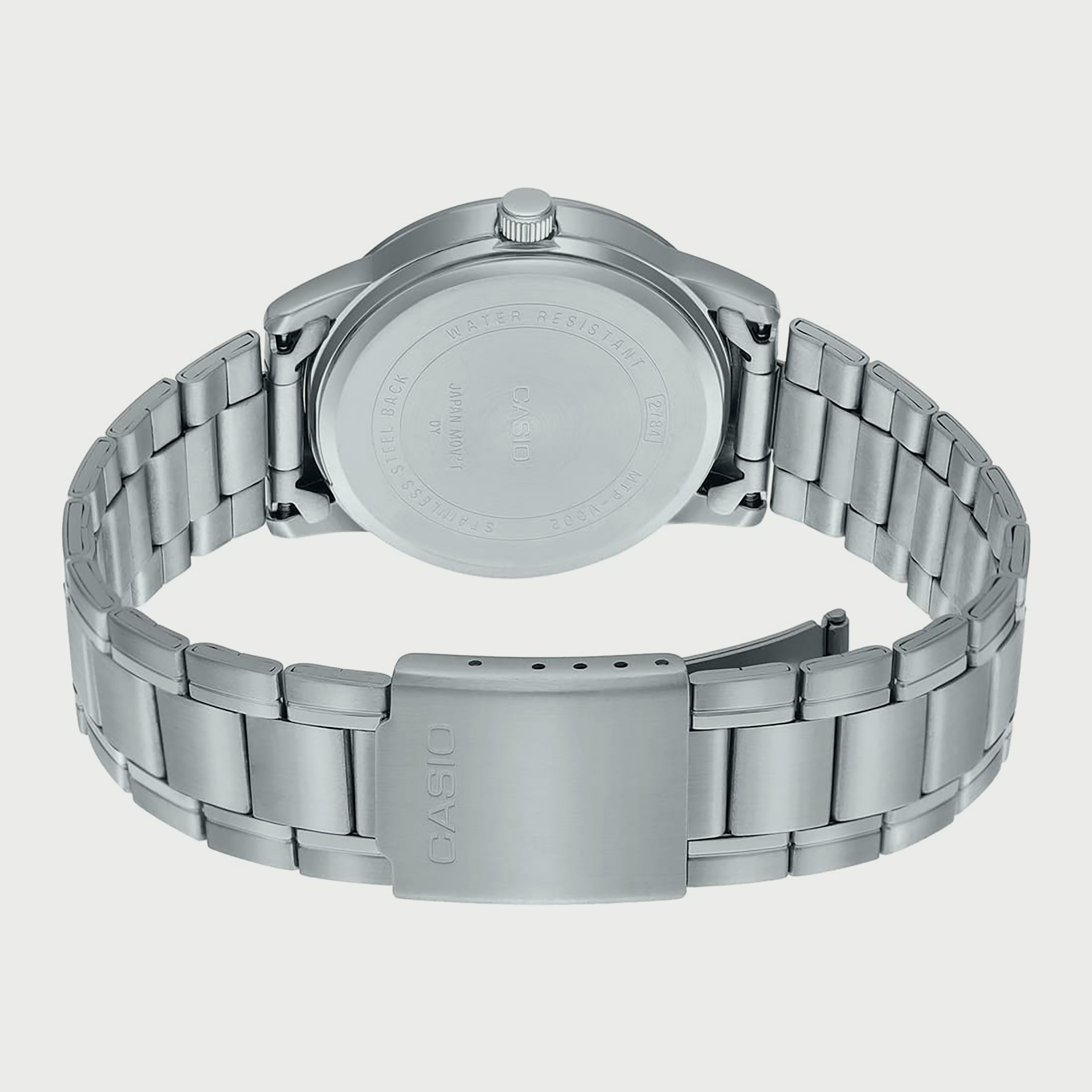 ساعة كاسيو للرجال انالوج فضية بسوار ستانلس ستيل MTP-V005D-1B5UDF-men-watchesandjewellery-watches-image-3
