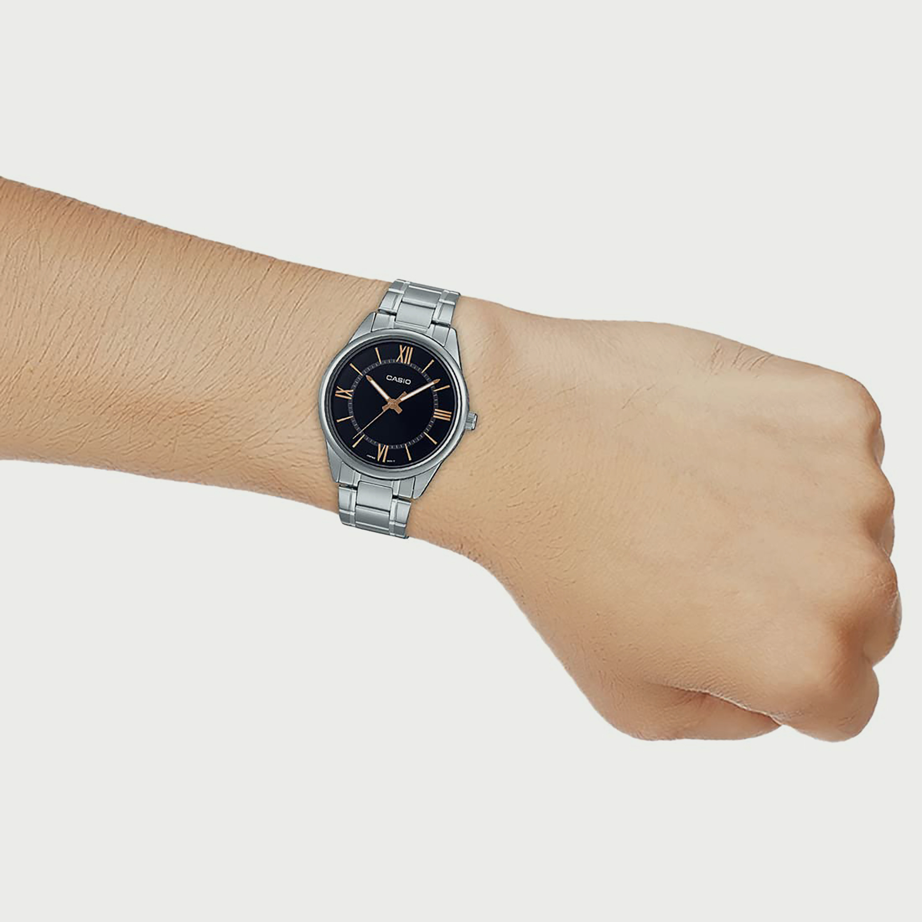 ساعة كاسيو للرجال انالوج فضية بسوار ستانلس ستيل MTP-V005D-1B5UDF-men-watchesandjewellery-watches-image-6