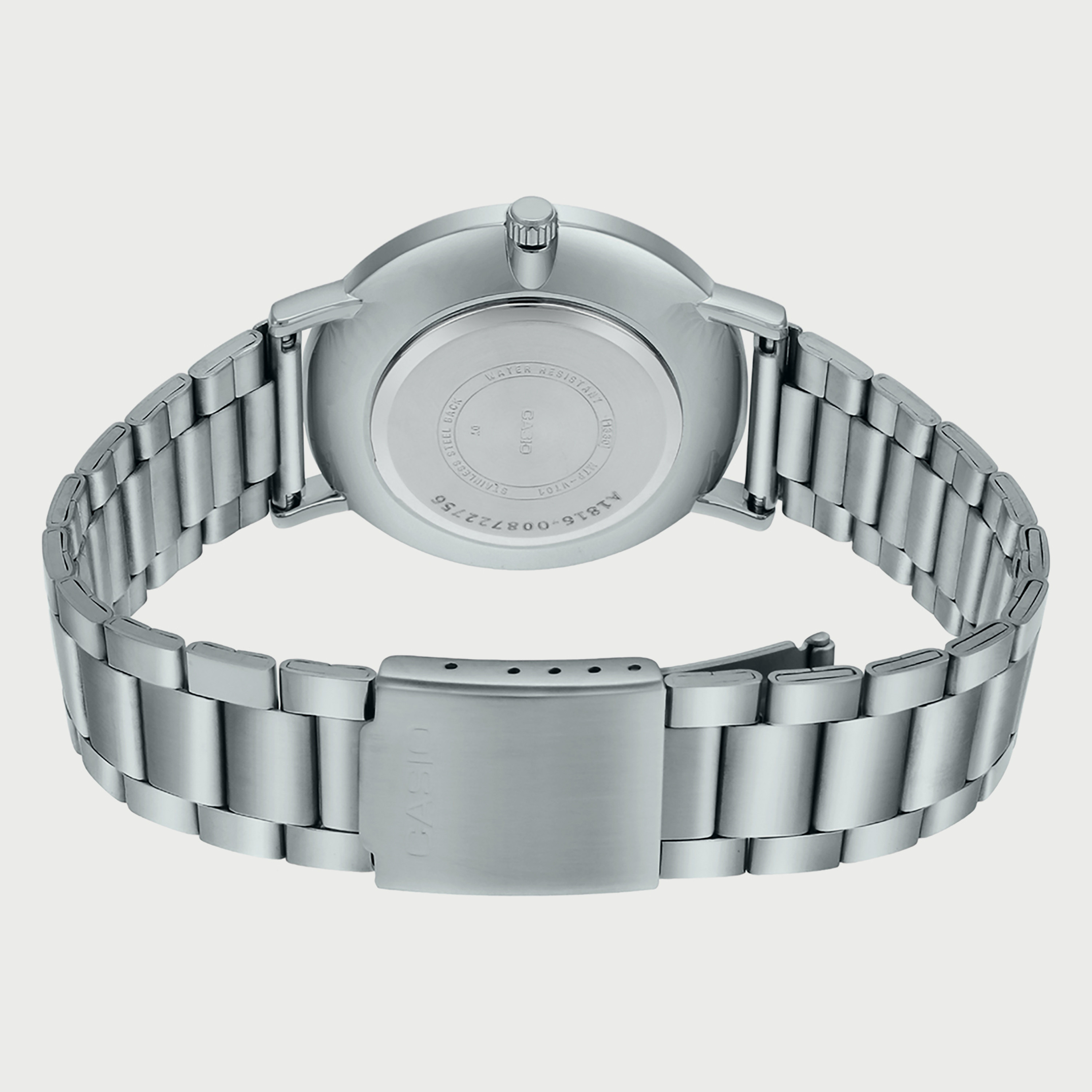 VT01D-1B2UDF ساعد يد أنالوج للرجال بسوار ستانلس ستيل الفضي ام تي بي من كاسيو-men-watchesandjewellery-watches-image-3