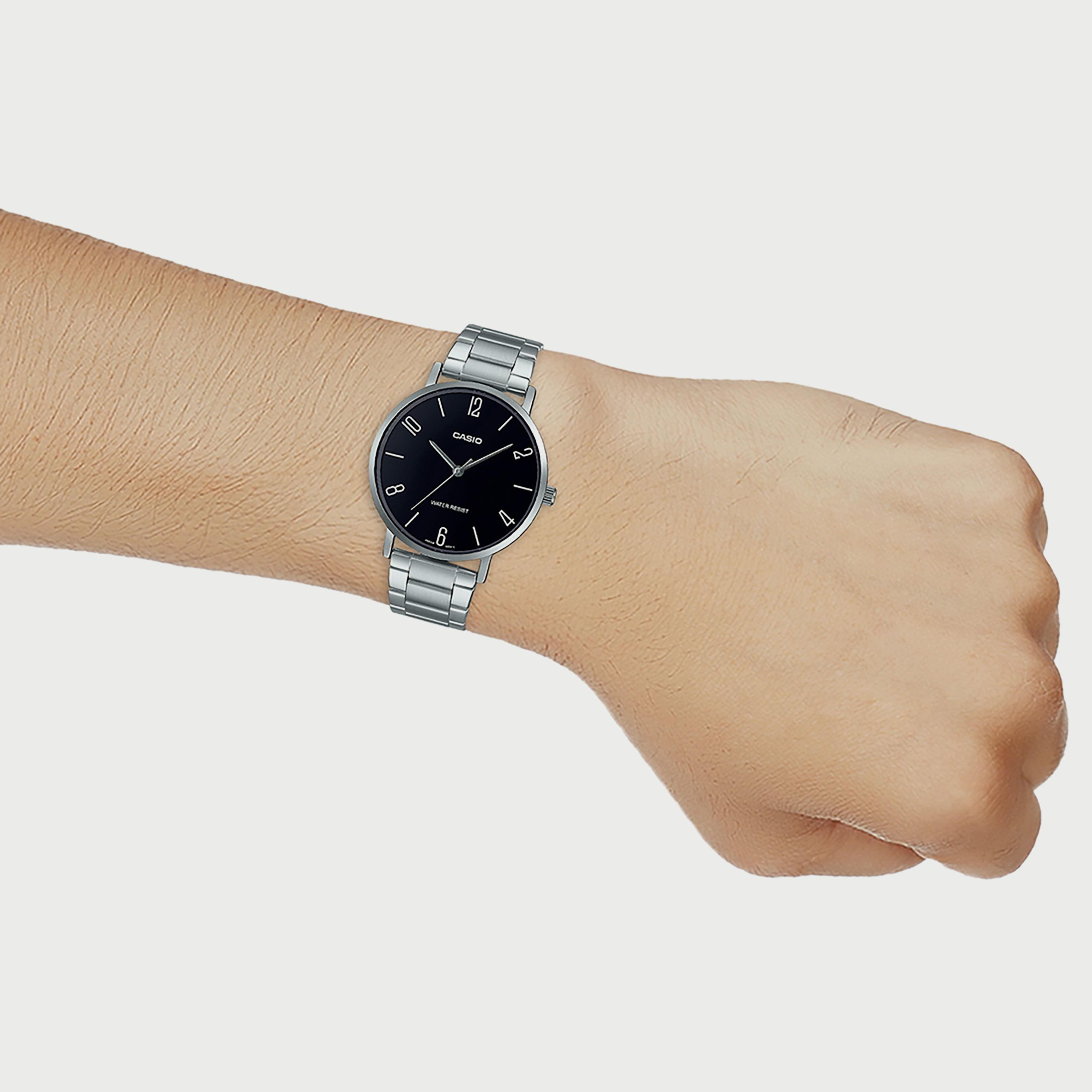 VT01D-1B2UDF ساعد يد أنالوج للرجال بسوار ستانلس ستيل الفضي ام تي بي من كاسيو-men-watchesandjewellery-watches-image-5
