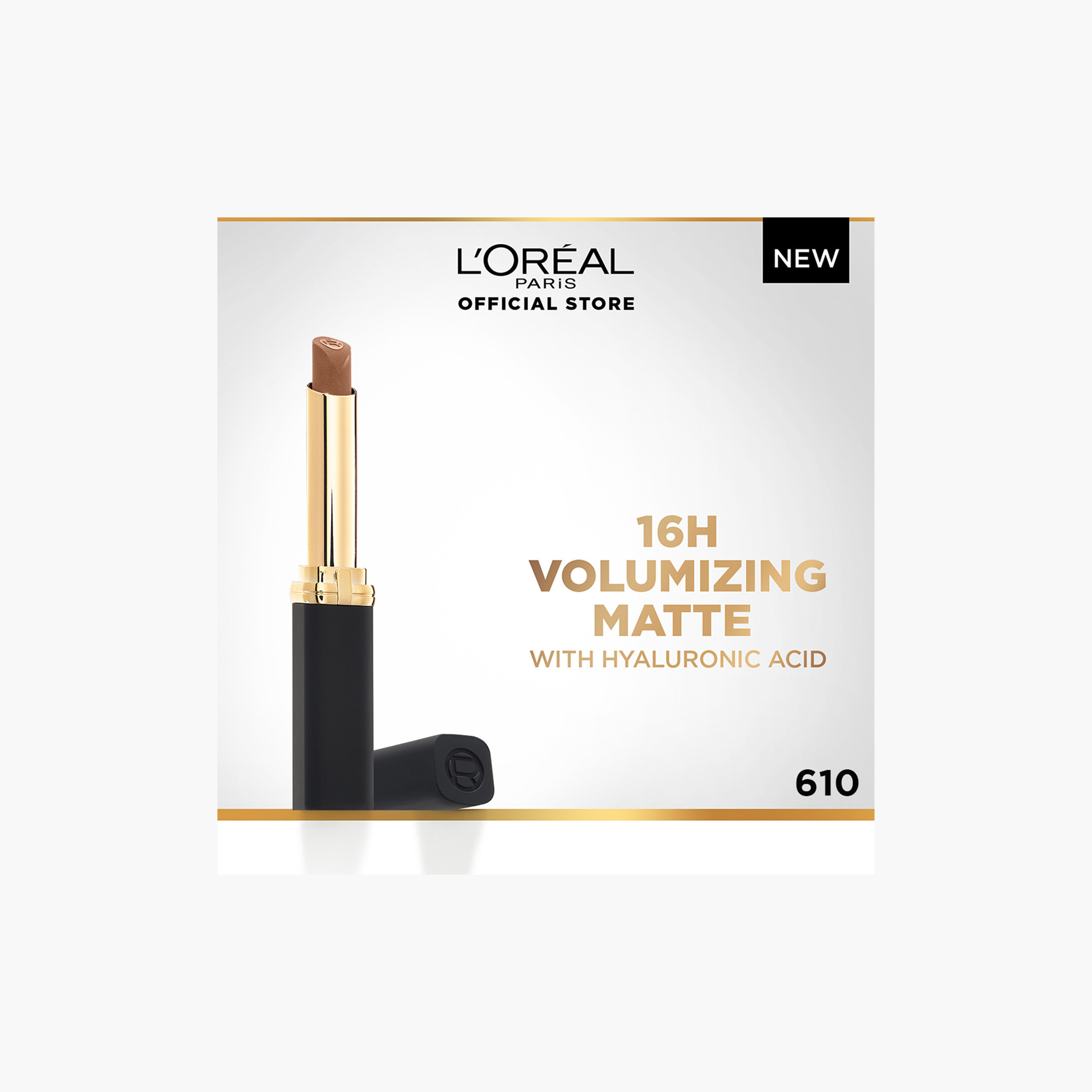 أحمر شفاه مطفي كثيف كلر ريتش من لوريال باريس-beautyandpersonalcare-makeup-lips-lipsticks-image-2